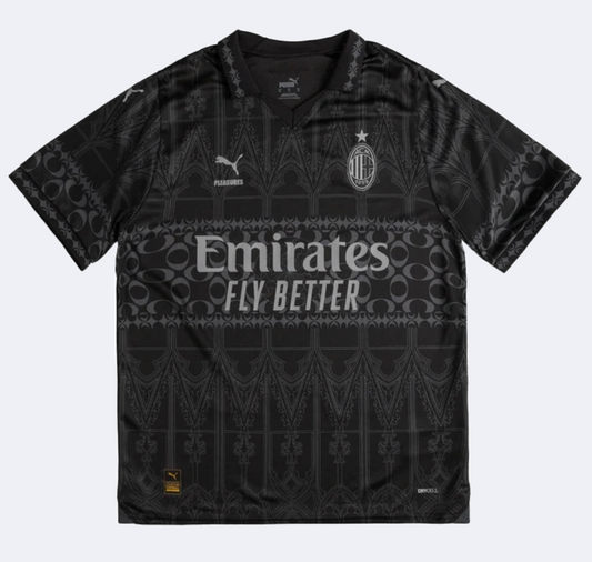 AC Milan x Pleasures 2023-24 Fourth Shirt