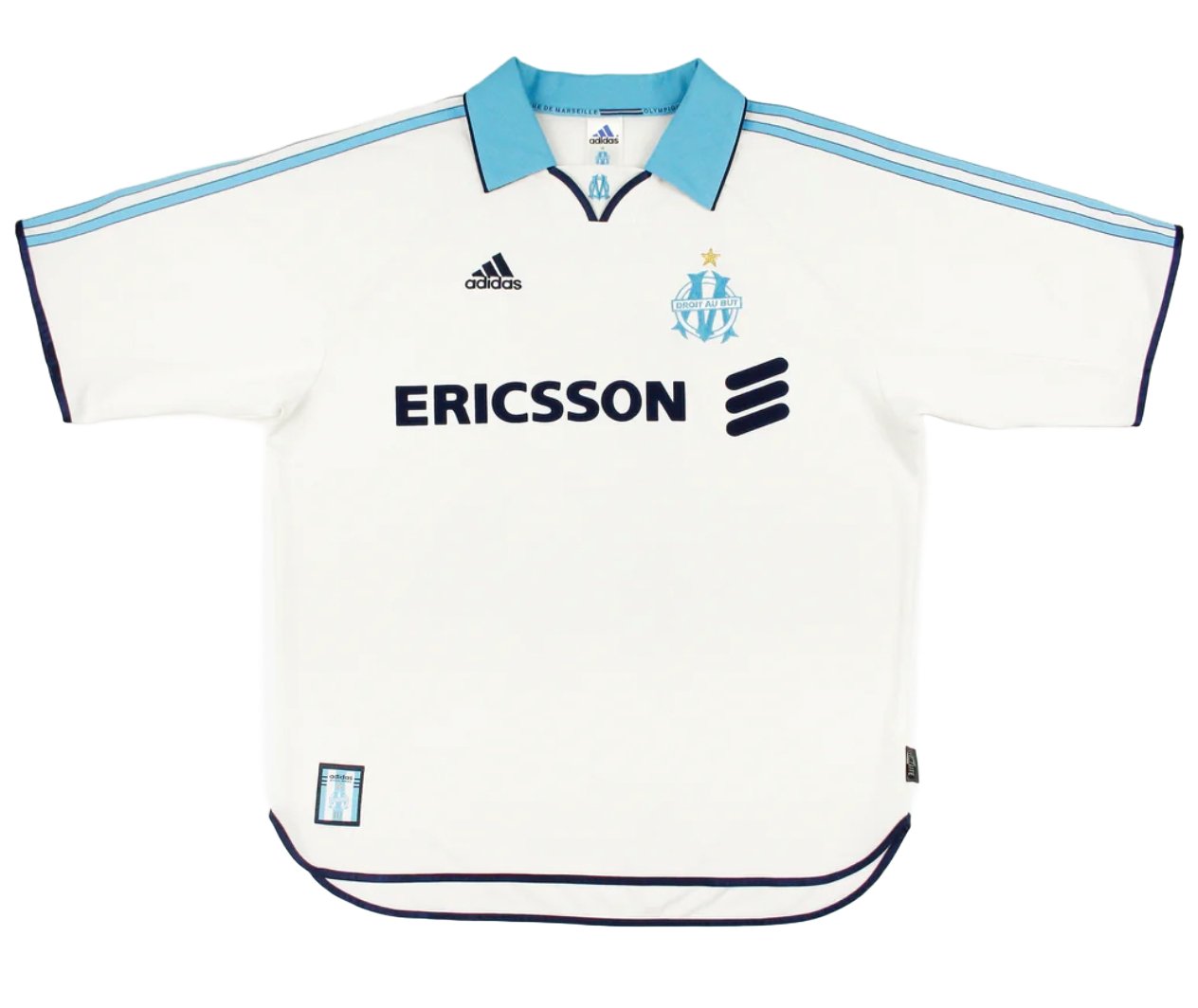 Olympique de Marseille '99/'00 Home Shirt (Very Good) - MyBallerBox