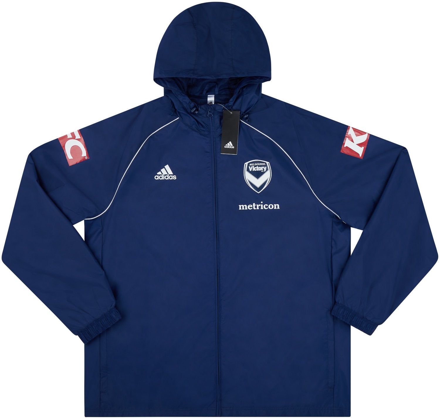 2018-19 Melbourne Victory adidas Rain Jacket (XL)