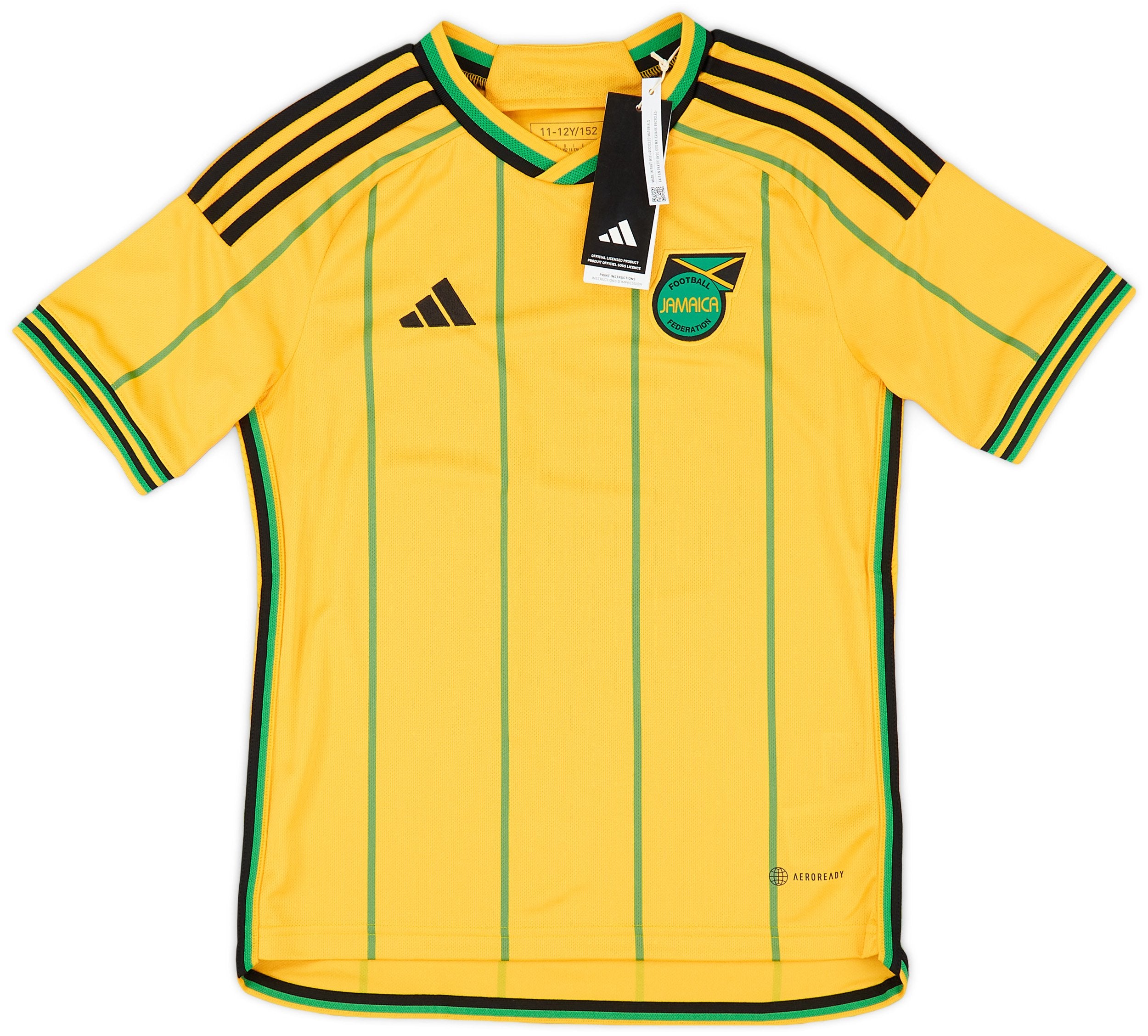 2023-24 Jamaica Home Shirt - (KIDS) - MyBallerBox