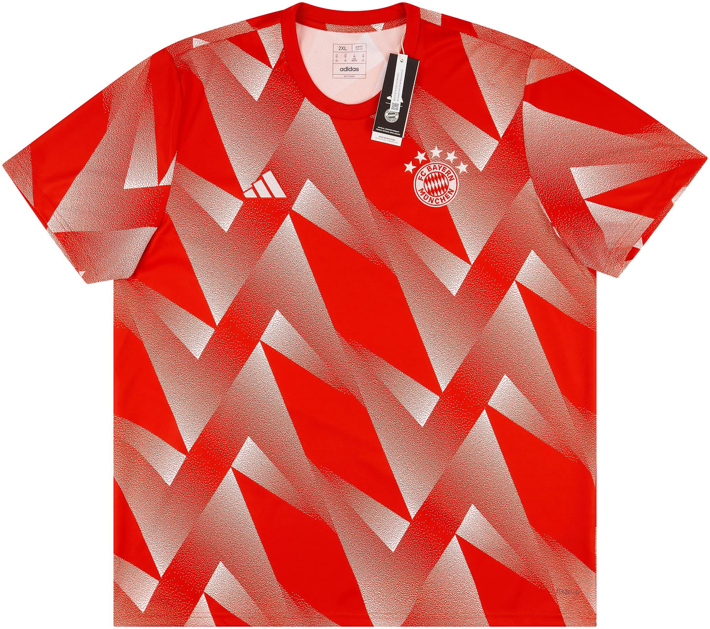 2023-24 Bayern Munich adidas Pre-Match Training Shirt