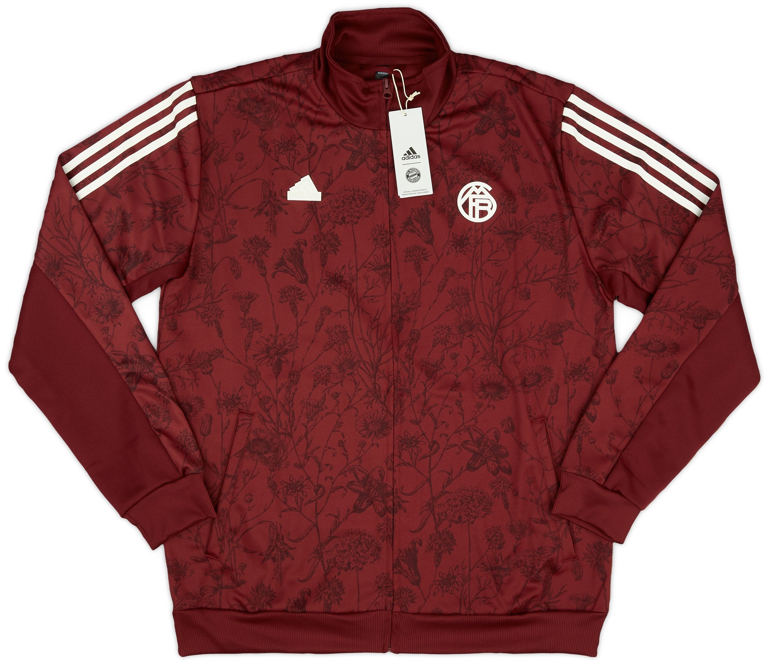 2023-24 Bayern Munich adidas Lifestyler Track Jacket - MyBallerBox