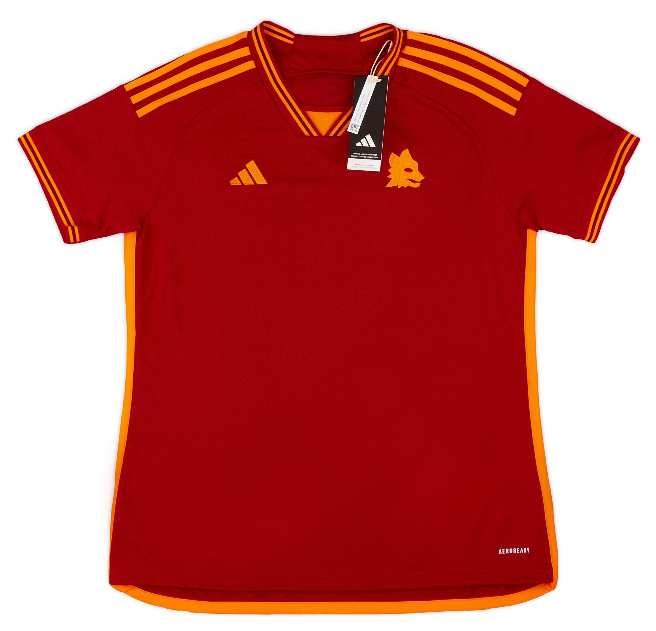 2023-24 Roma Home Shirt Womens - MyBallerBox