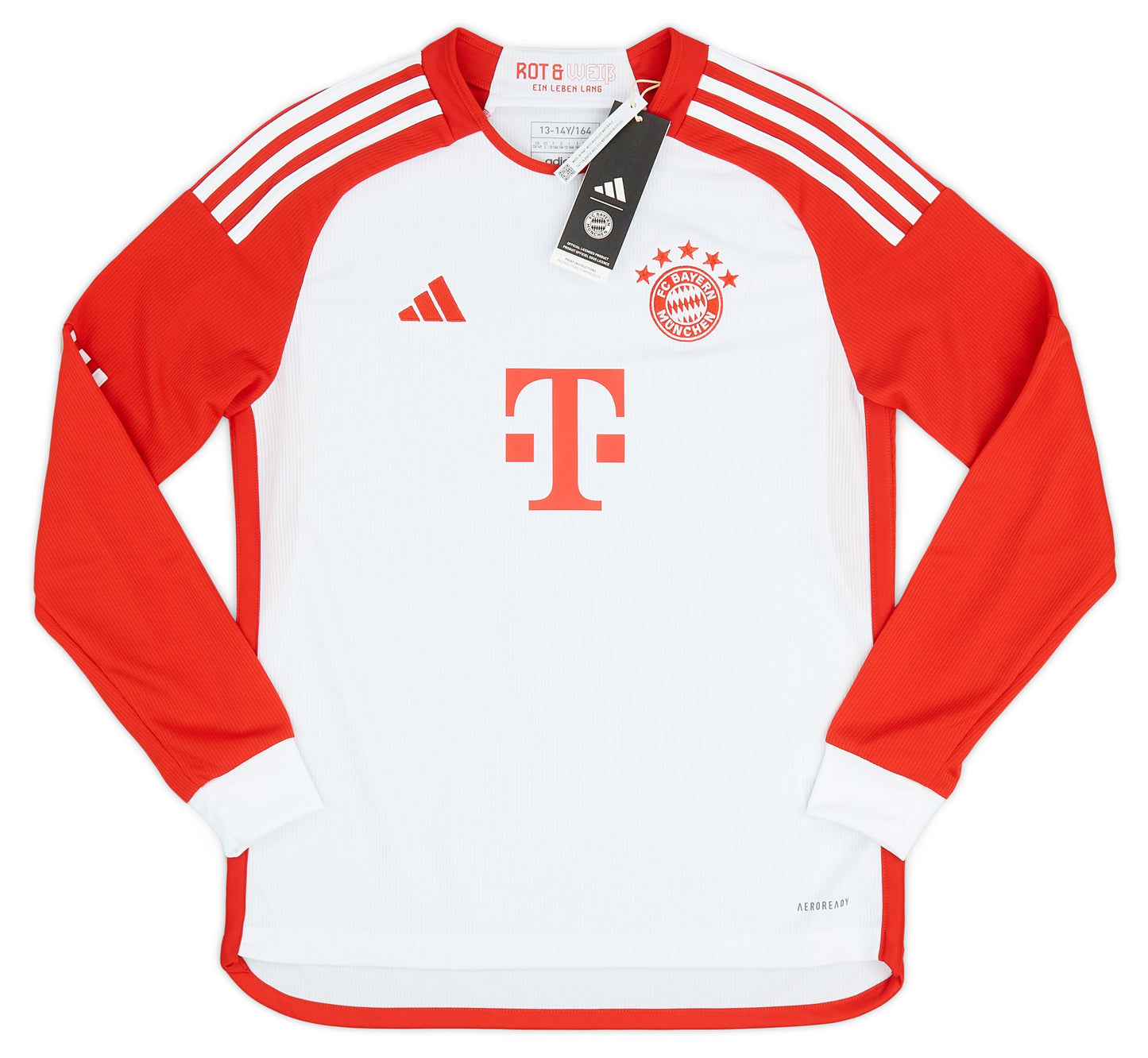 2023-24 Bayern Munich Home L/S Shirt KIDS