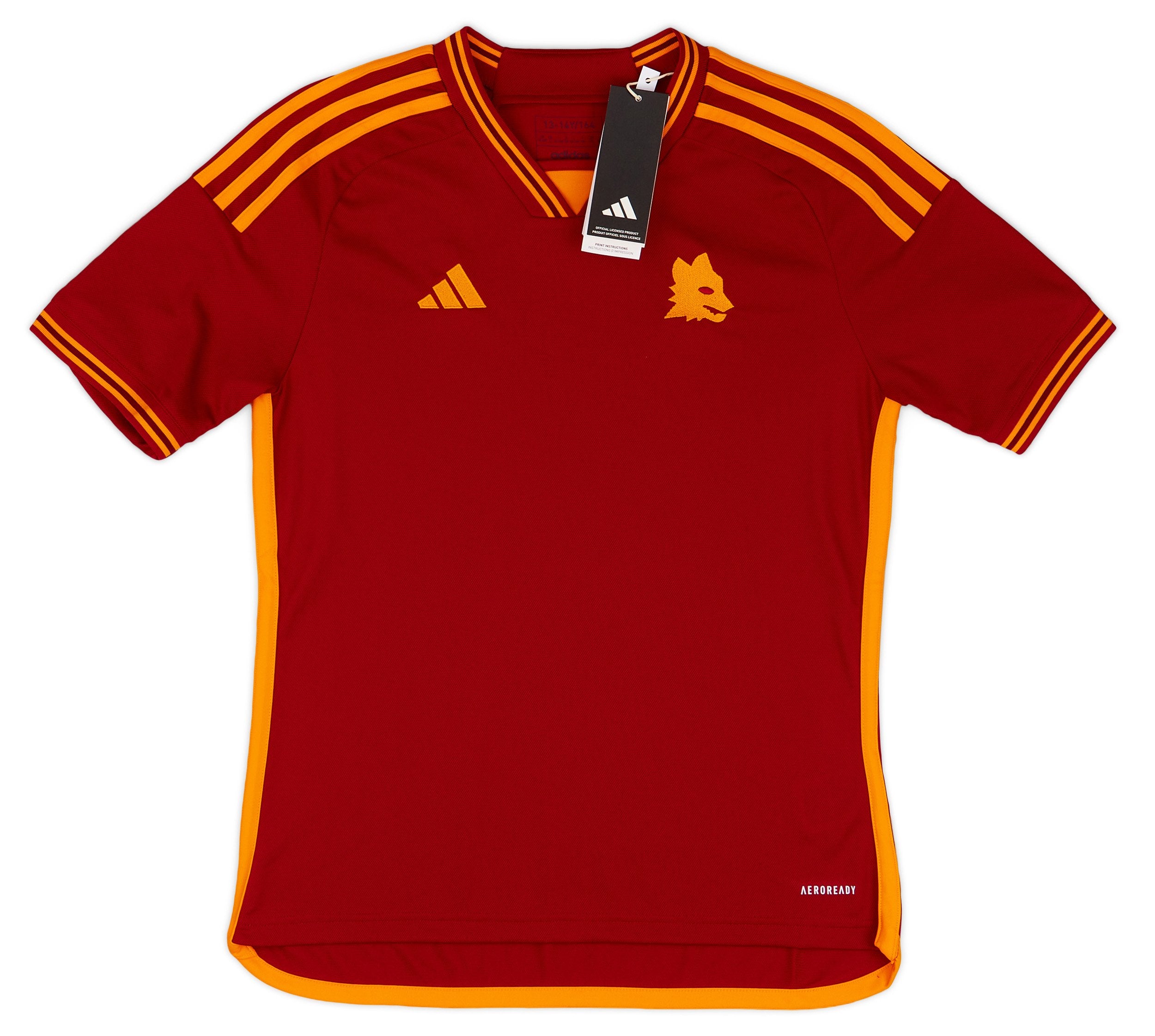 2023-24 Roma Home Shirt (KIDS) - MyBallerBox