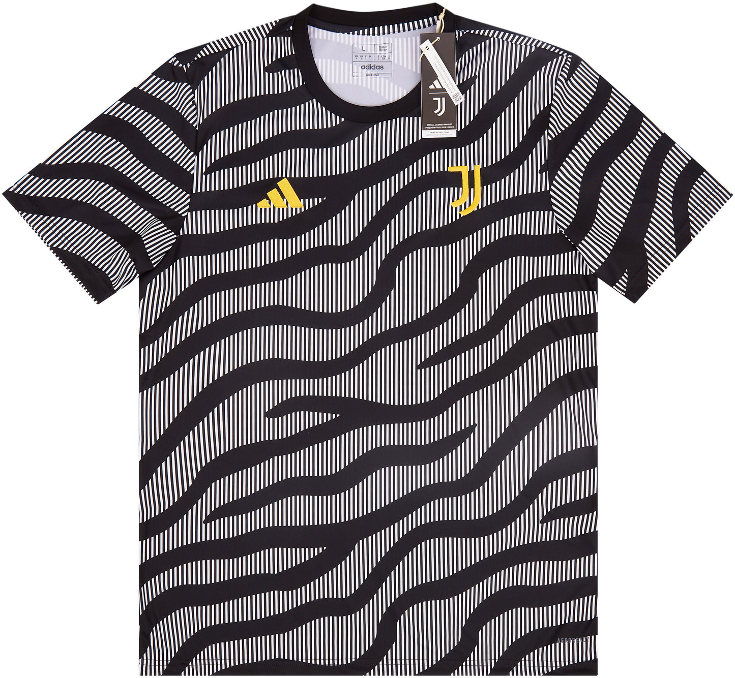 2023-24 Juventus adidas Pre-Match Training Shirt