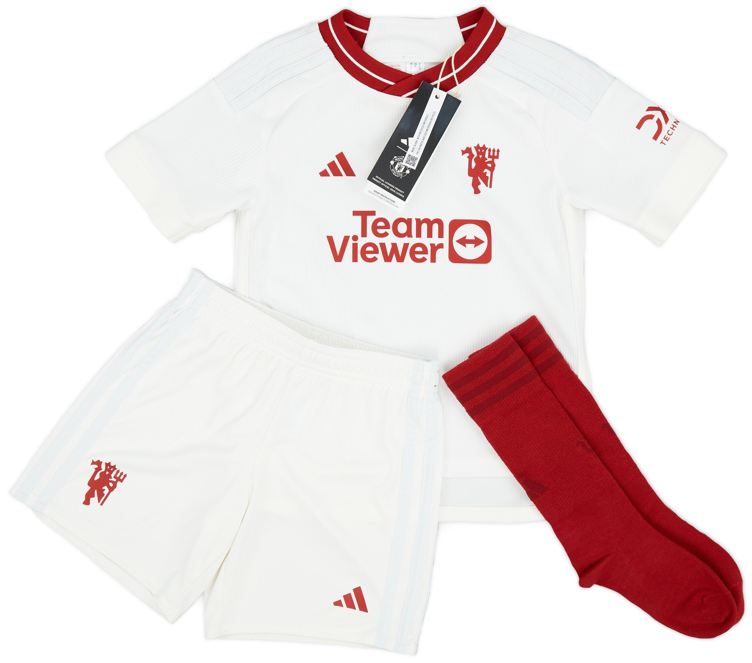 2023-24 Manchester United Third Full Kit Little Kids - MyBallerBox