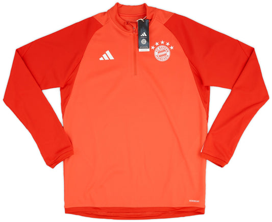 2023-24 Bayern Munich adidas 1/4 Zip Training Top