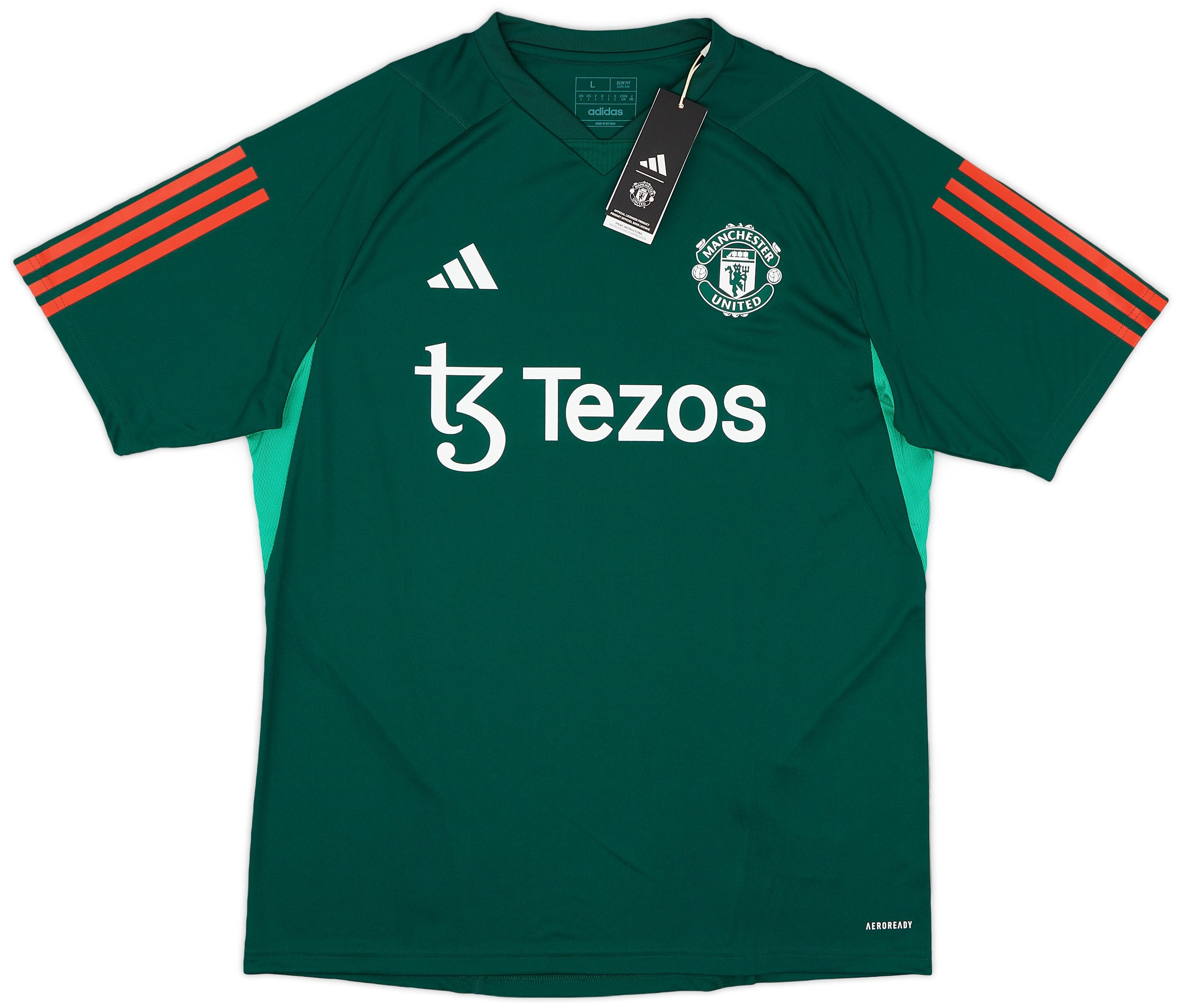 2023-24 Manchester United adidas Training Shirt - MyBallerBox