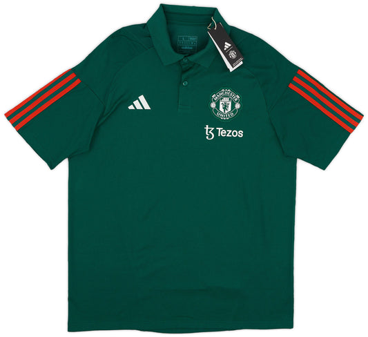 2023-24 Manchester United adidas Polo T-Shirt