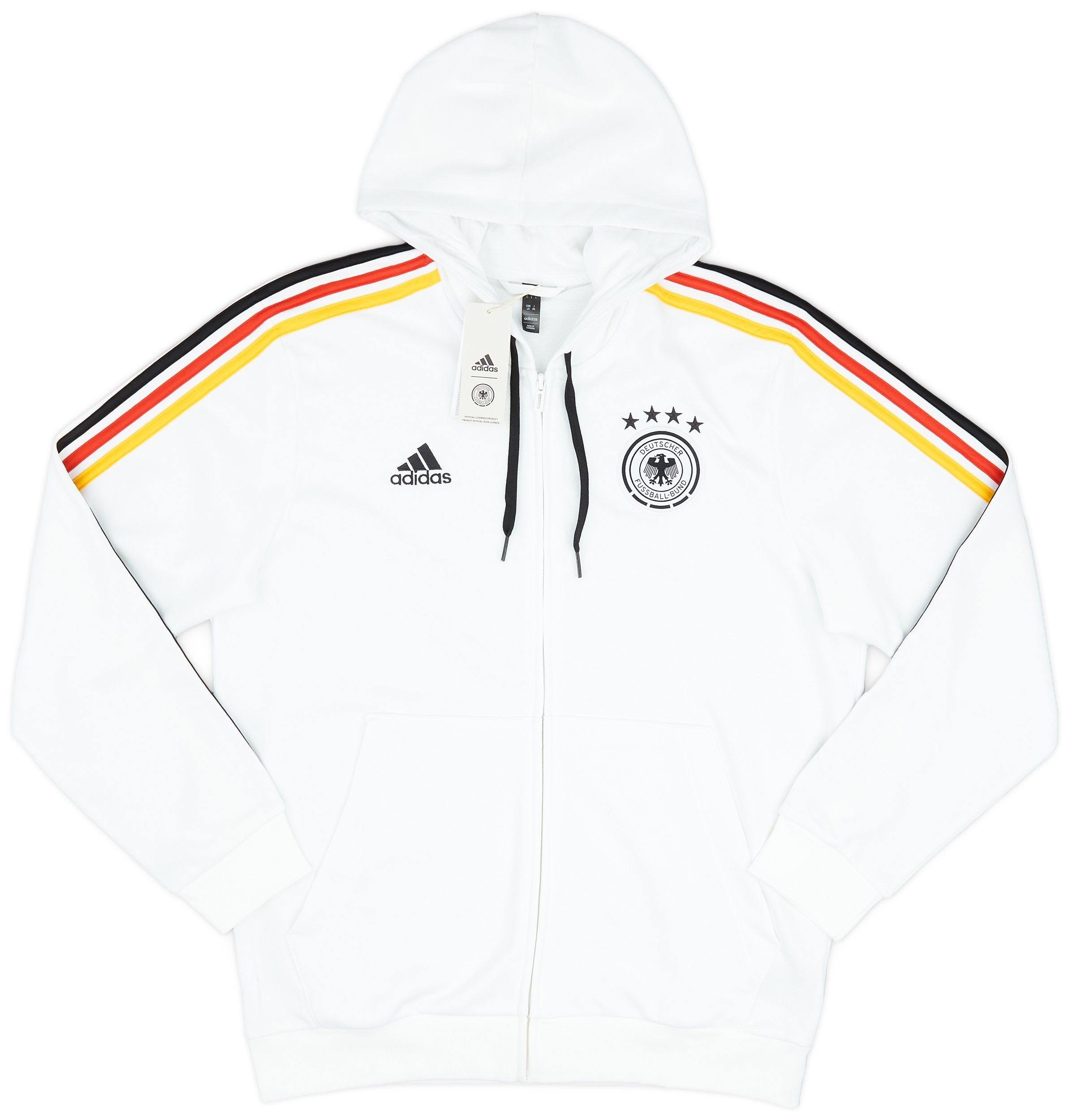 2023-24 Germany adidas DNA Hooded Jacket - MyBallerBox