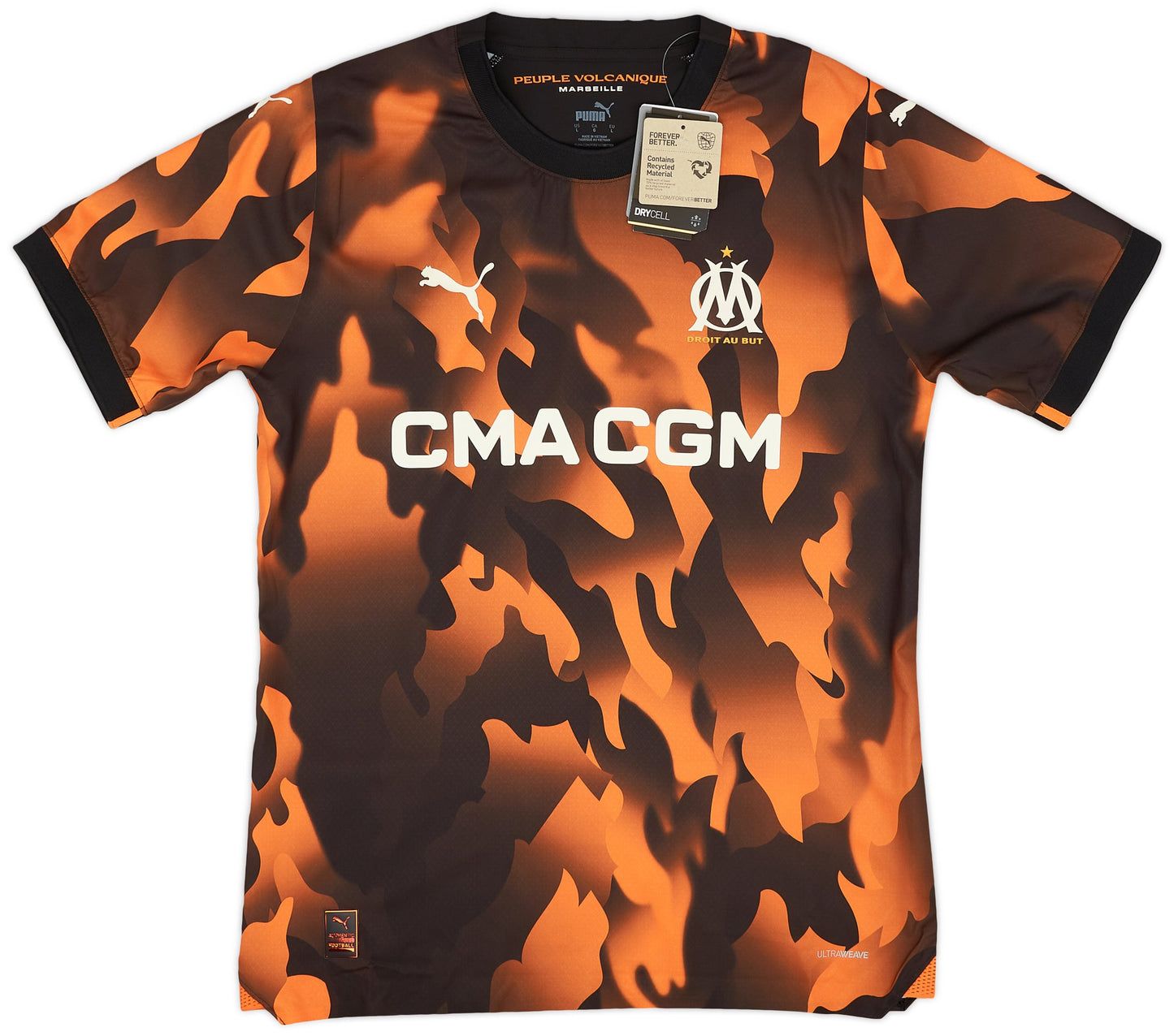 2023-24 Olympique Marseille Authentic Third Shirt