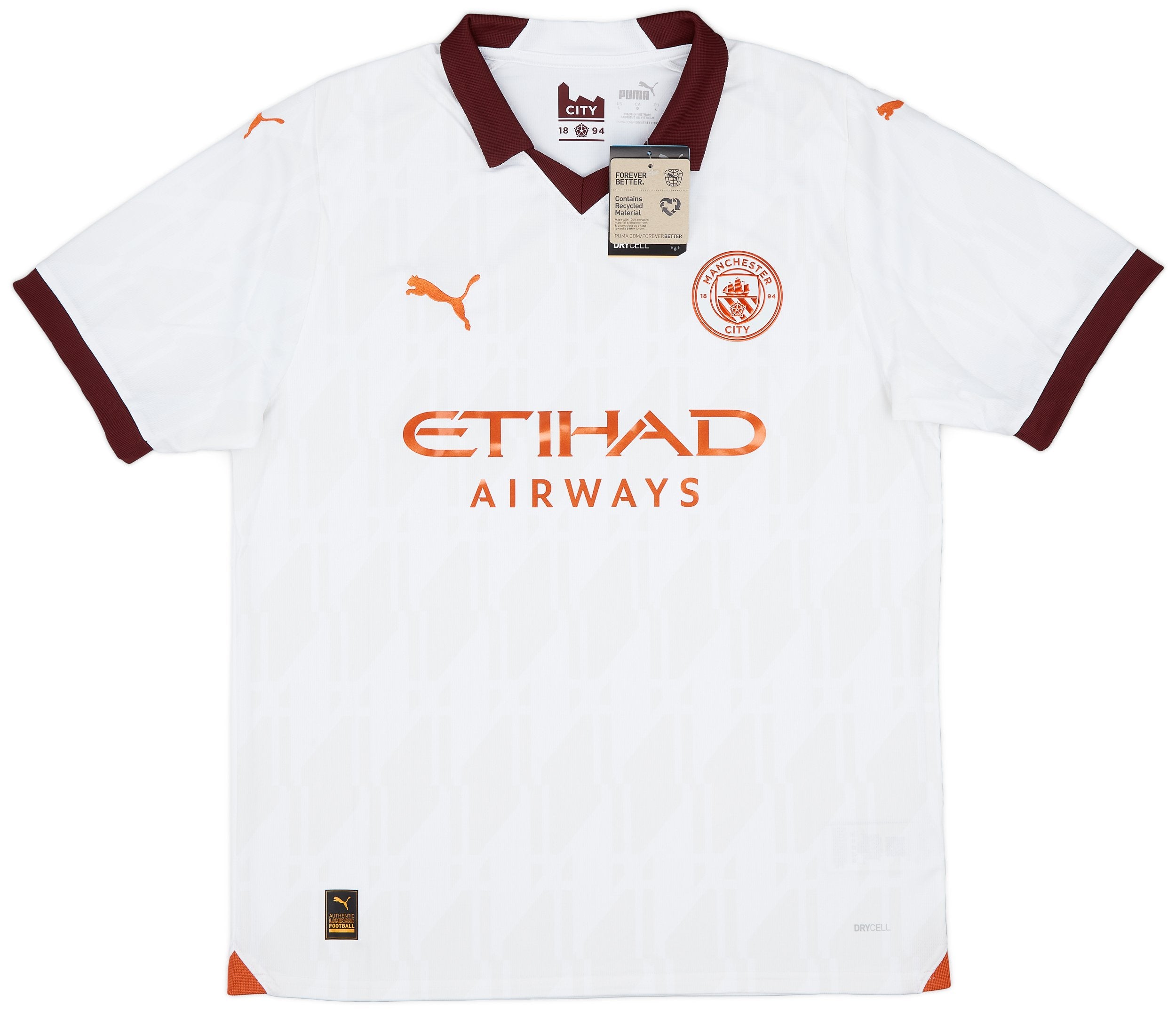 2023-24 Manchester City Away Shirt - MyBallerBox