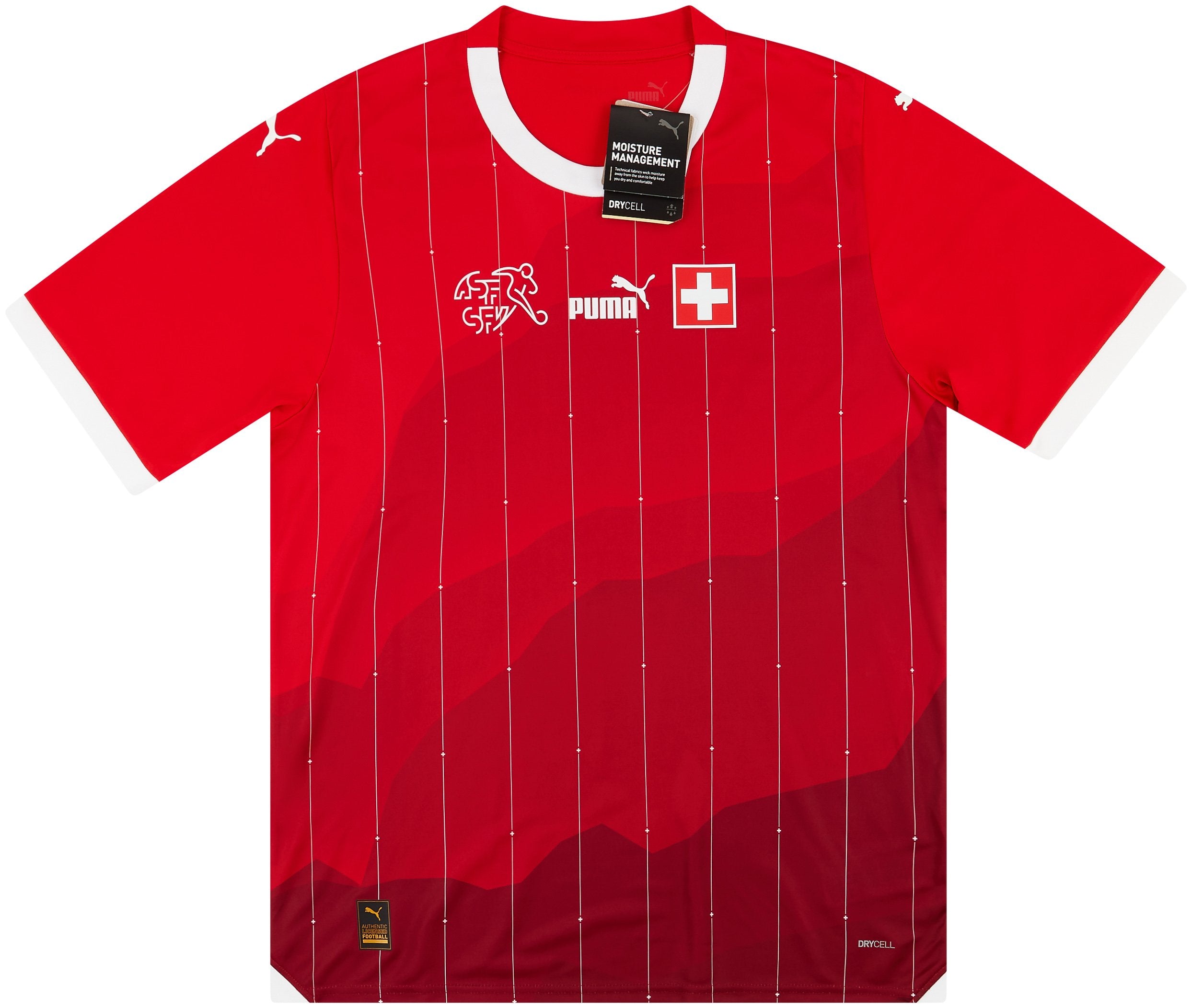 2023-24 Switzerland Women&#039;s Home Shirt (Unisex Fit) - MyBallerBox