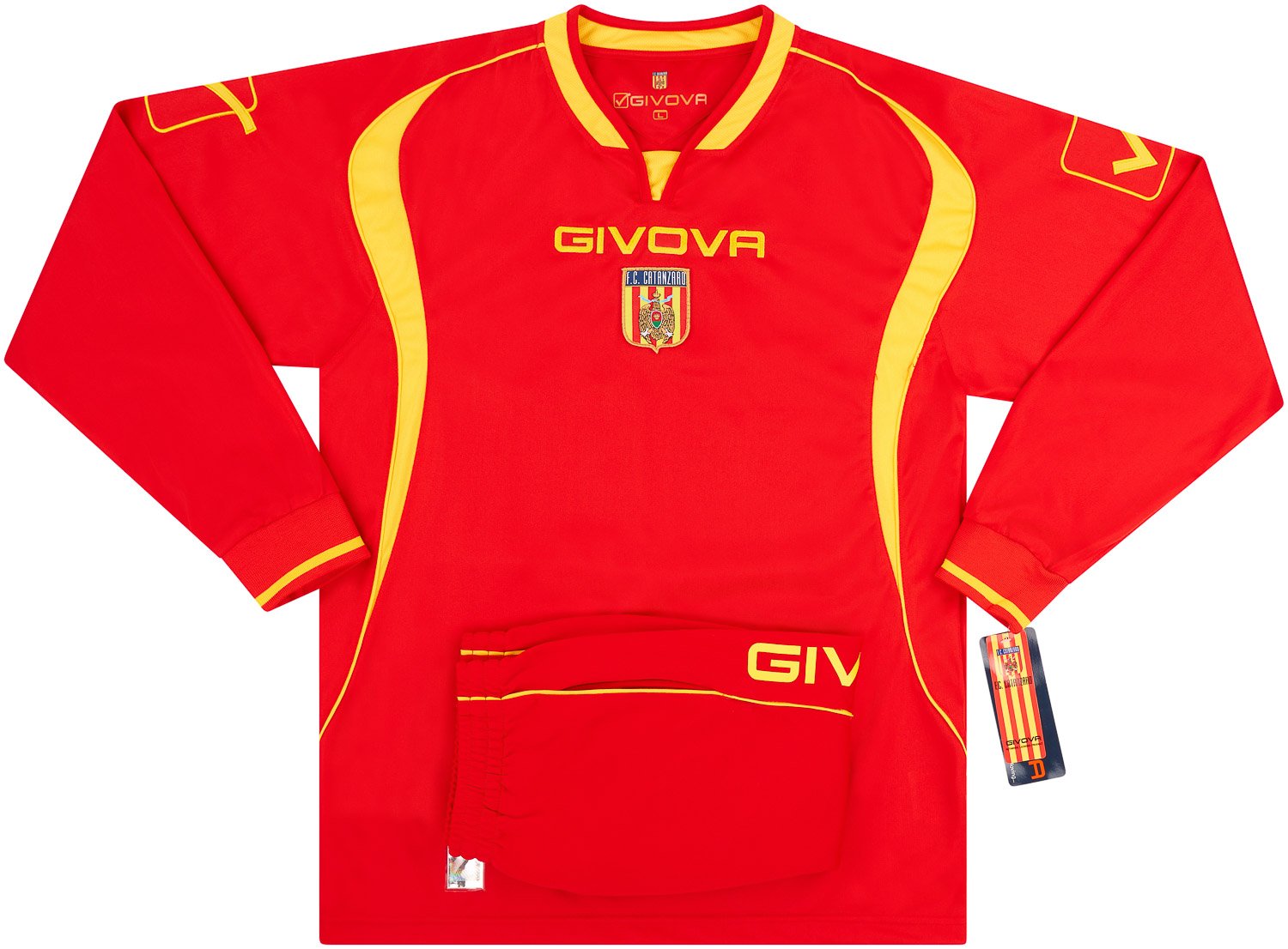 2013-14 Catanzaro Givova L/S Training Kit (L)