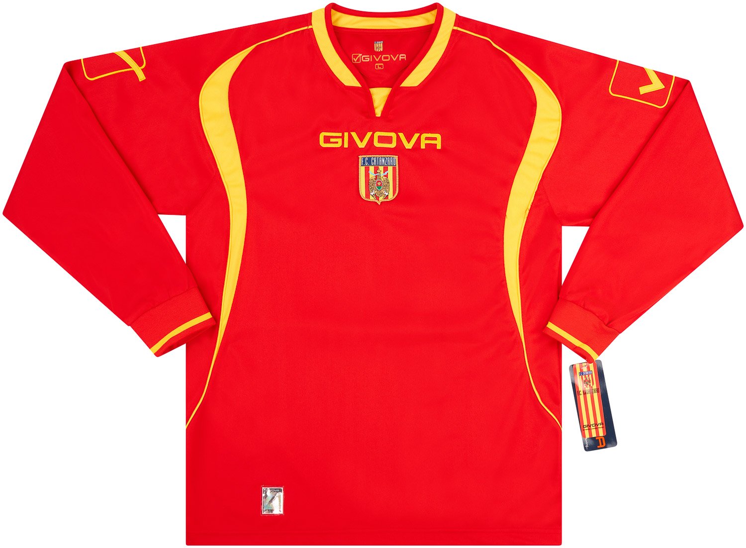 2013-14 Catanzaro Givova L/S Training Kit (L)