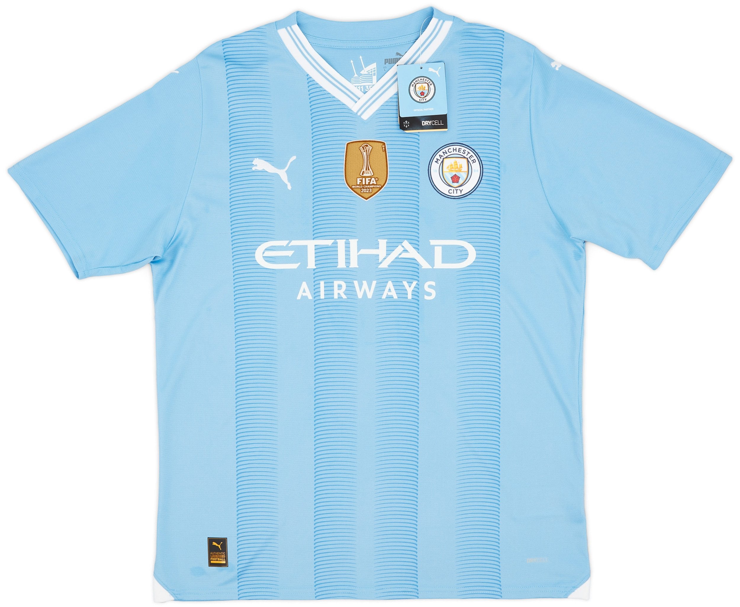 2023-24 Manchester City Home Shirt - MyBallerBox