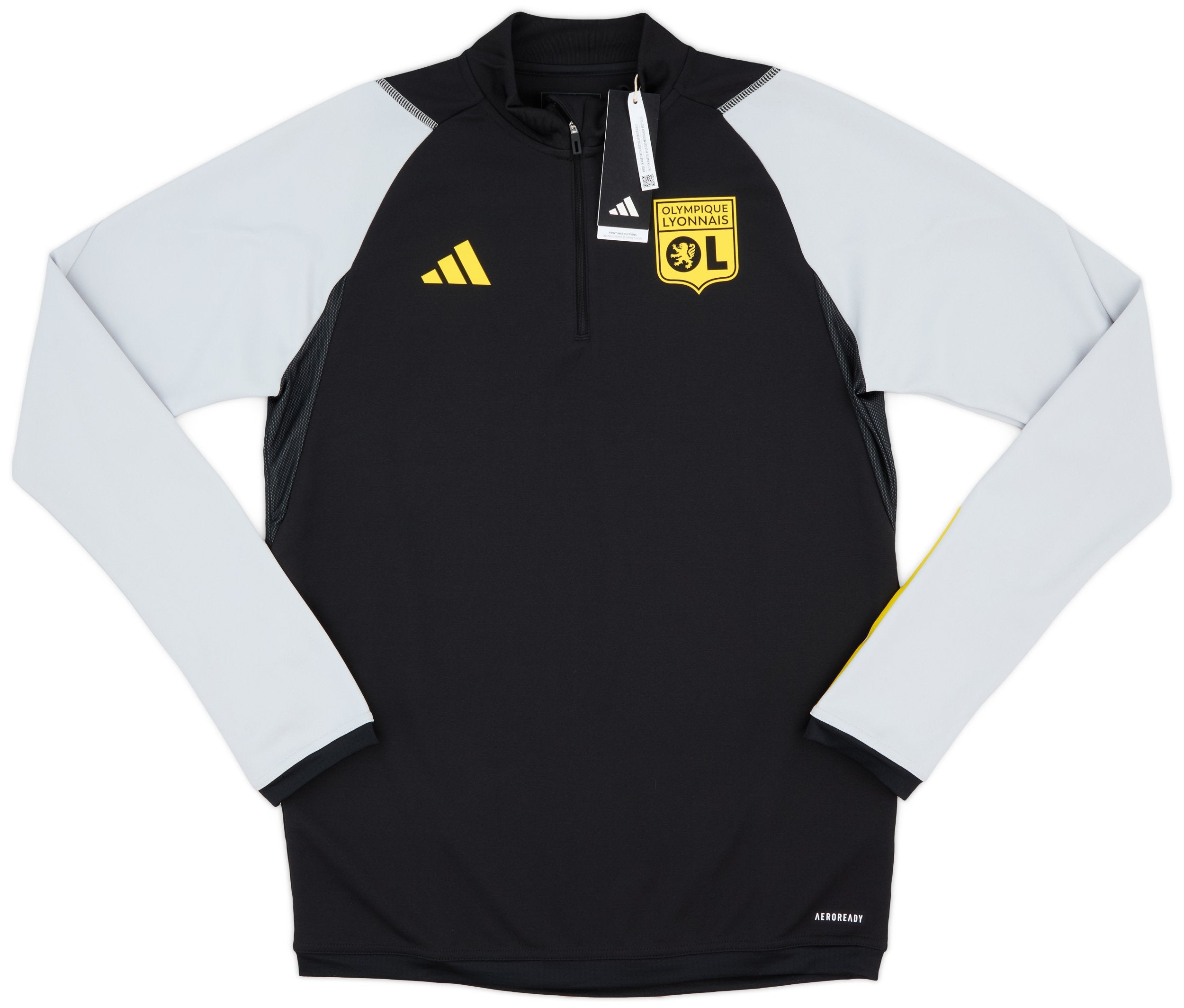 2023-24 Lyon adidas 1/4 Zip Training Top