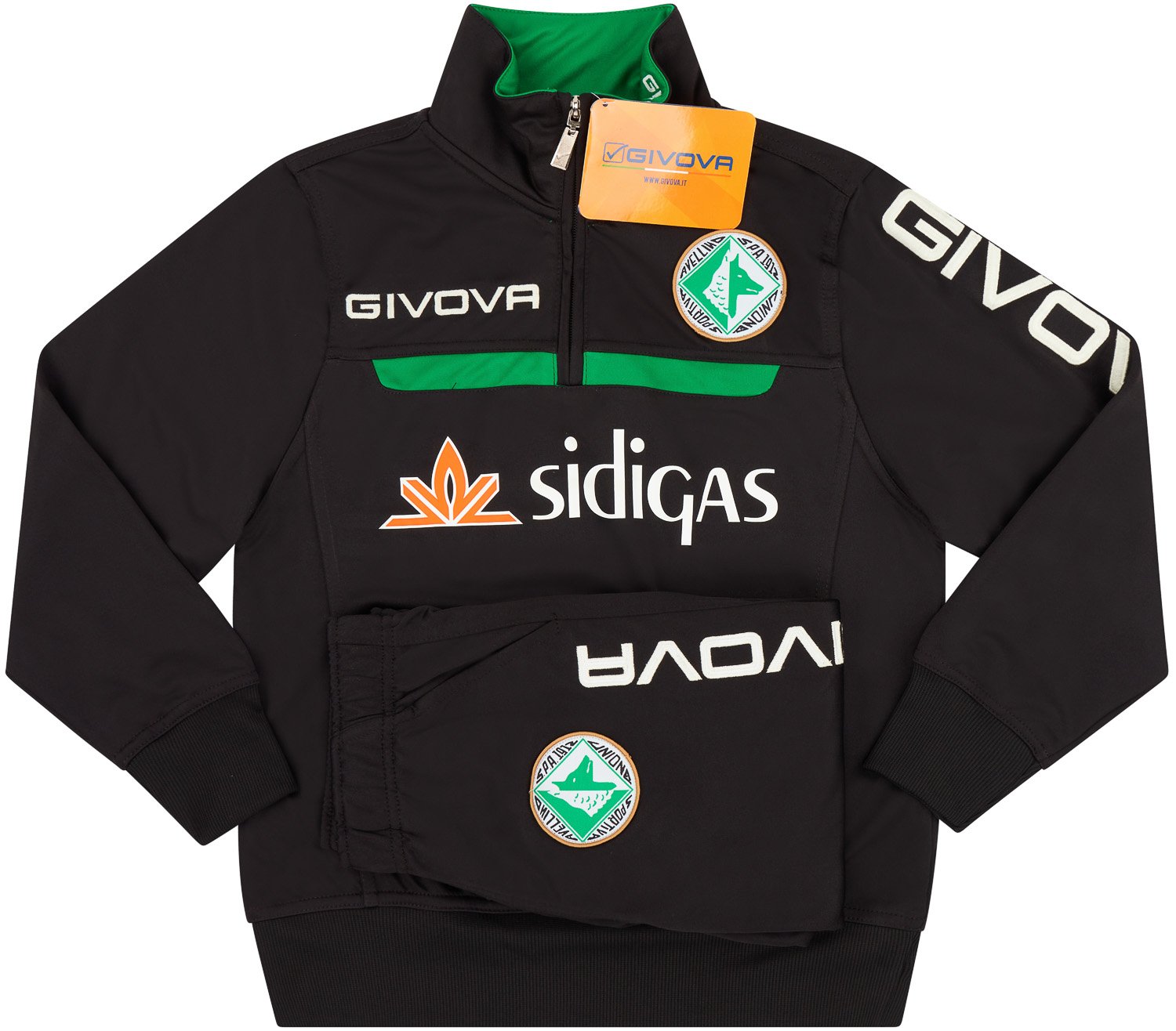 2017-18 U.S Avellino 1912 Givova Training Tracksuit (2XS)