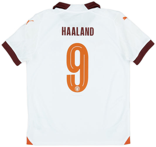 2023-24 Manchester City Away Shirt Haaland #9 (KIDS)