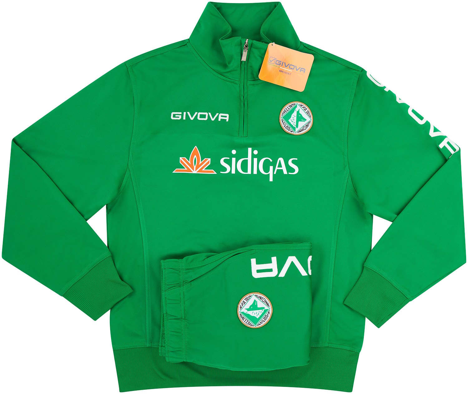 2017-18 U.S Avellino 1912 Givova Training Tracksuit (XXS)