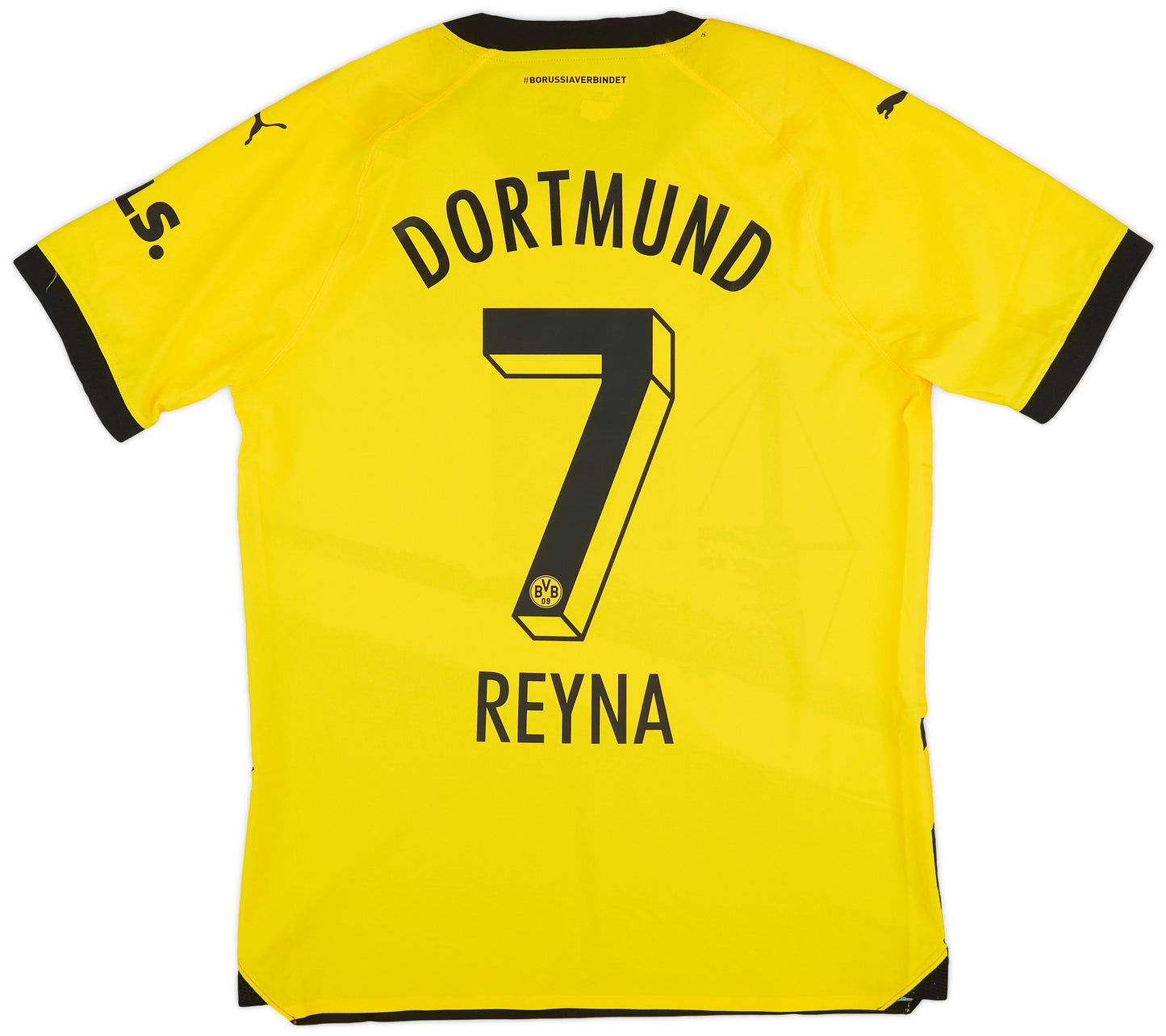 2023-24 Borussia Dortmund Authentic Home Shirt Reyna #7