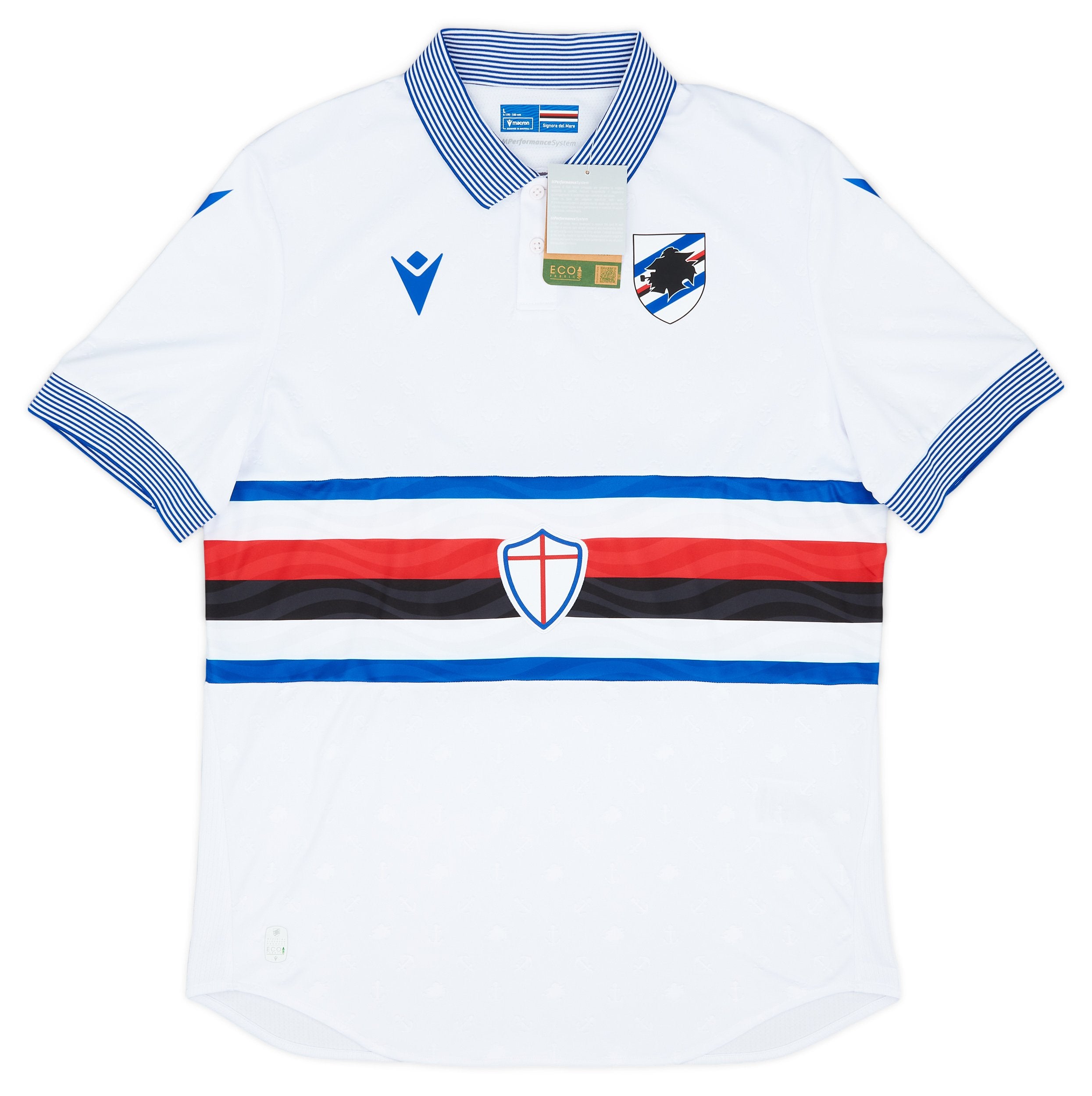 2023-24 Sampdoria Away Shirt - MyBallerBox