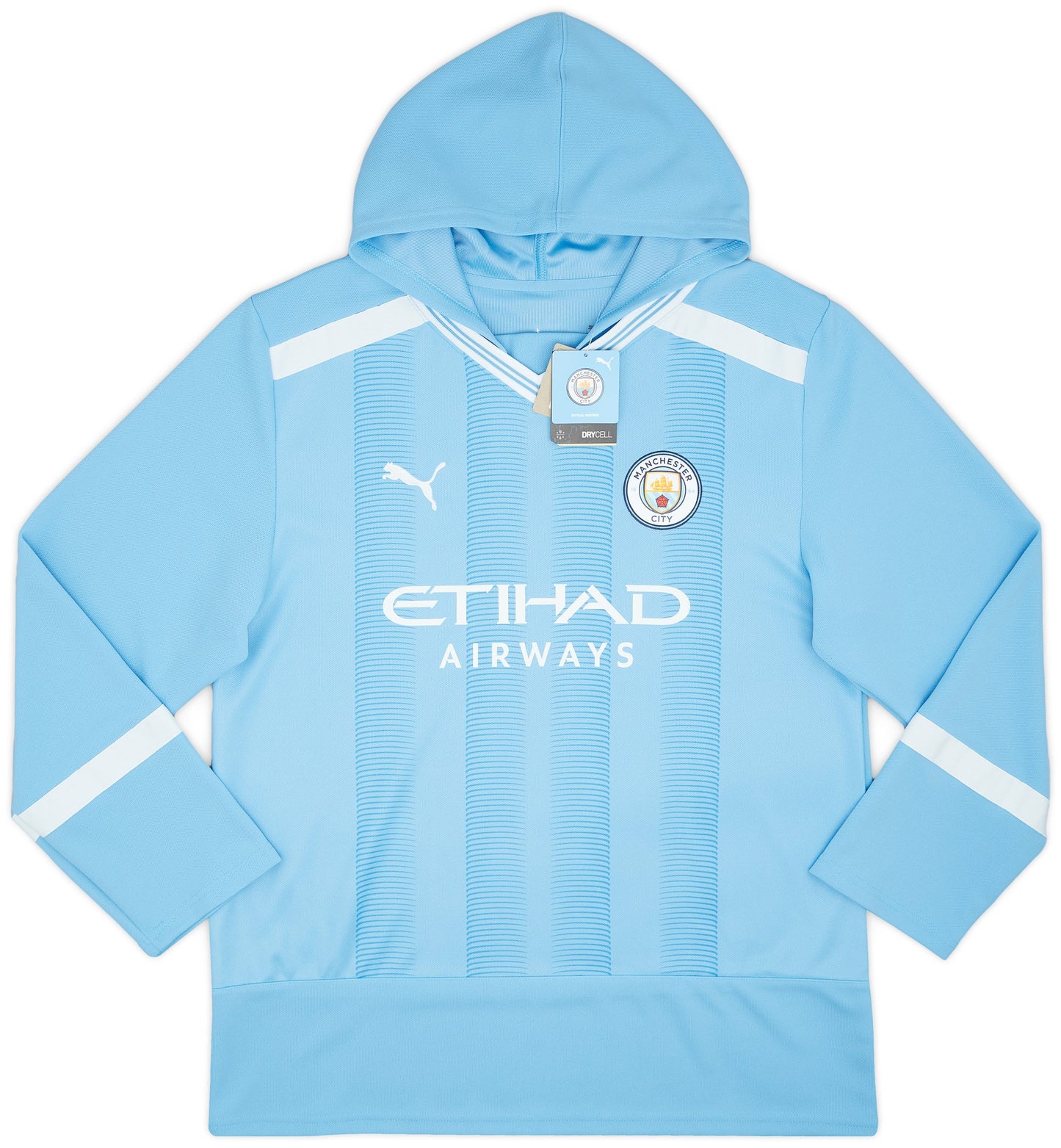 2023-24 Manchester City Puma Oversize Winter Hooded Top