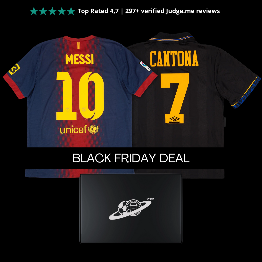 Bedrukt Vintage Mystery Voetbalshirt