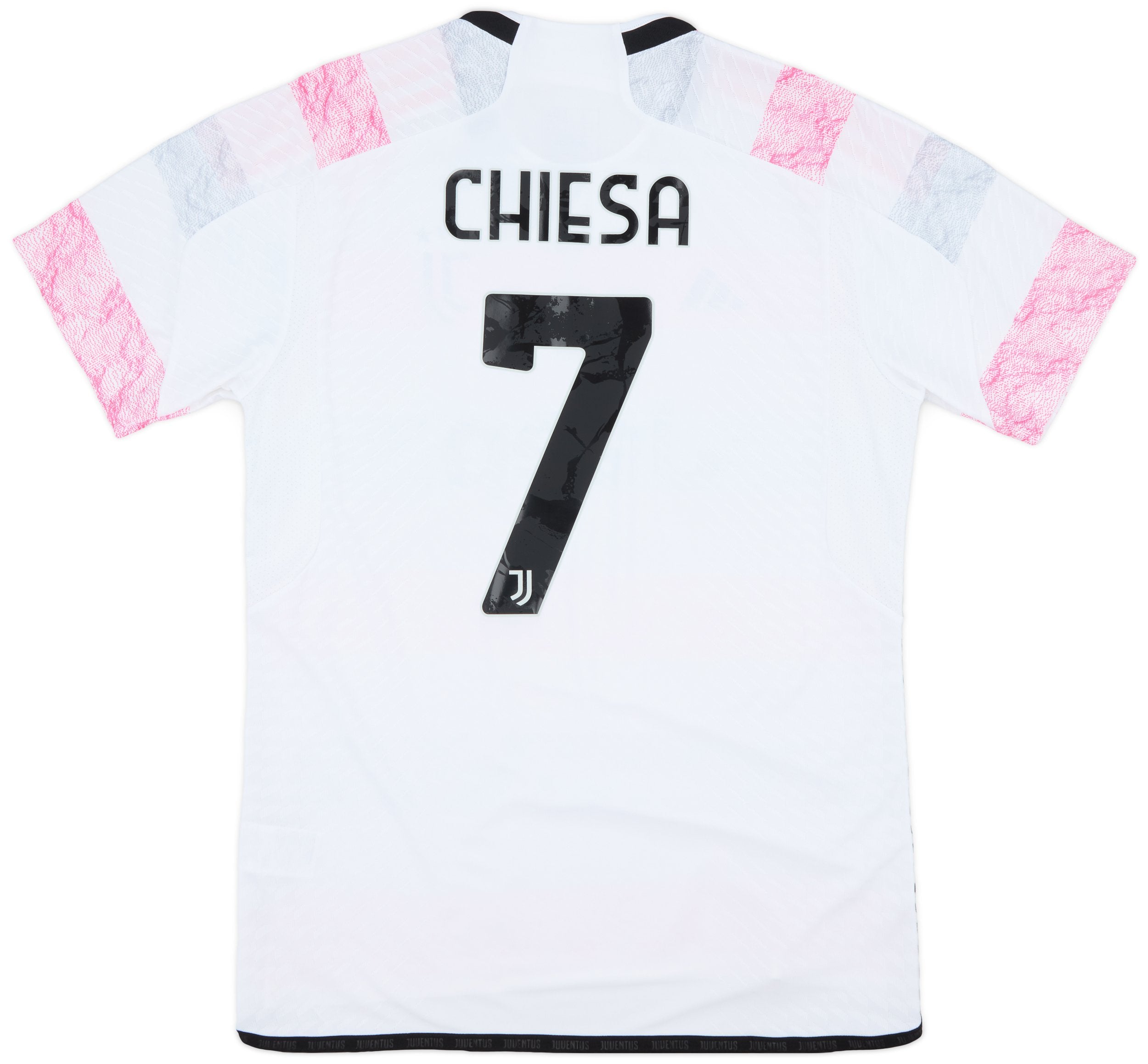 2023-24 Juventus Authentic Away Shirt Chiesa #7