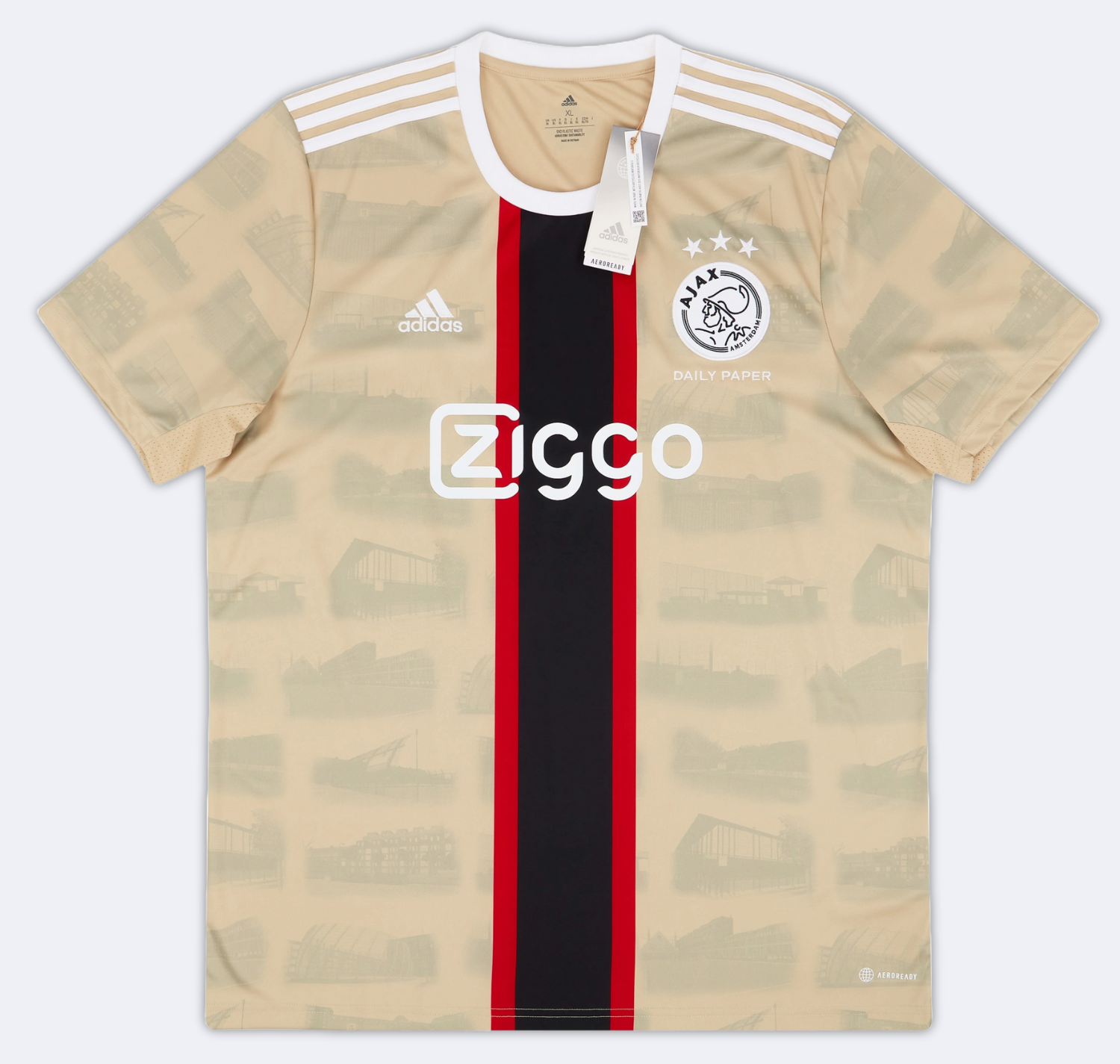 Ajax x Daily Paper 2022-23 Third Shirt