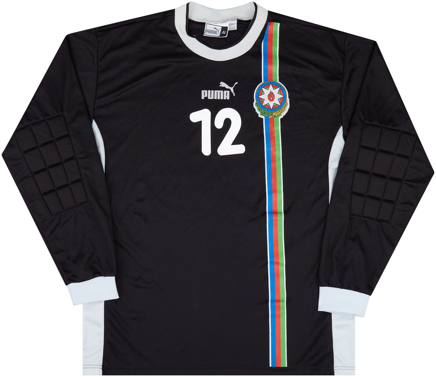 2004-05 Azerbaijan Match Issue GK Shirt #12 (v England)