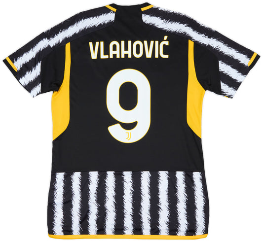 2023-24 Juventus Home Shirt Vlahovic #9