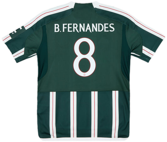 2023-24 Manchester United Away Shirt B.Fernandes #8 (KIDS)