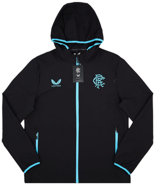 2023-24 Rangers Castore Travel Hooded Jacket