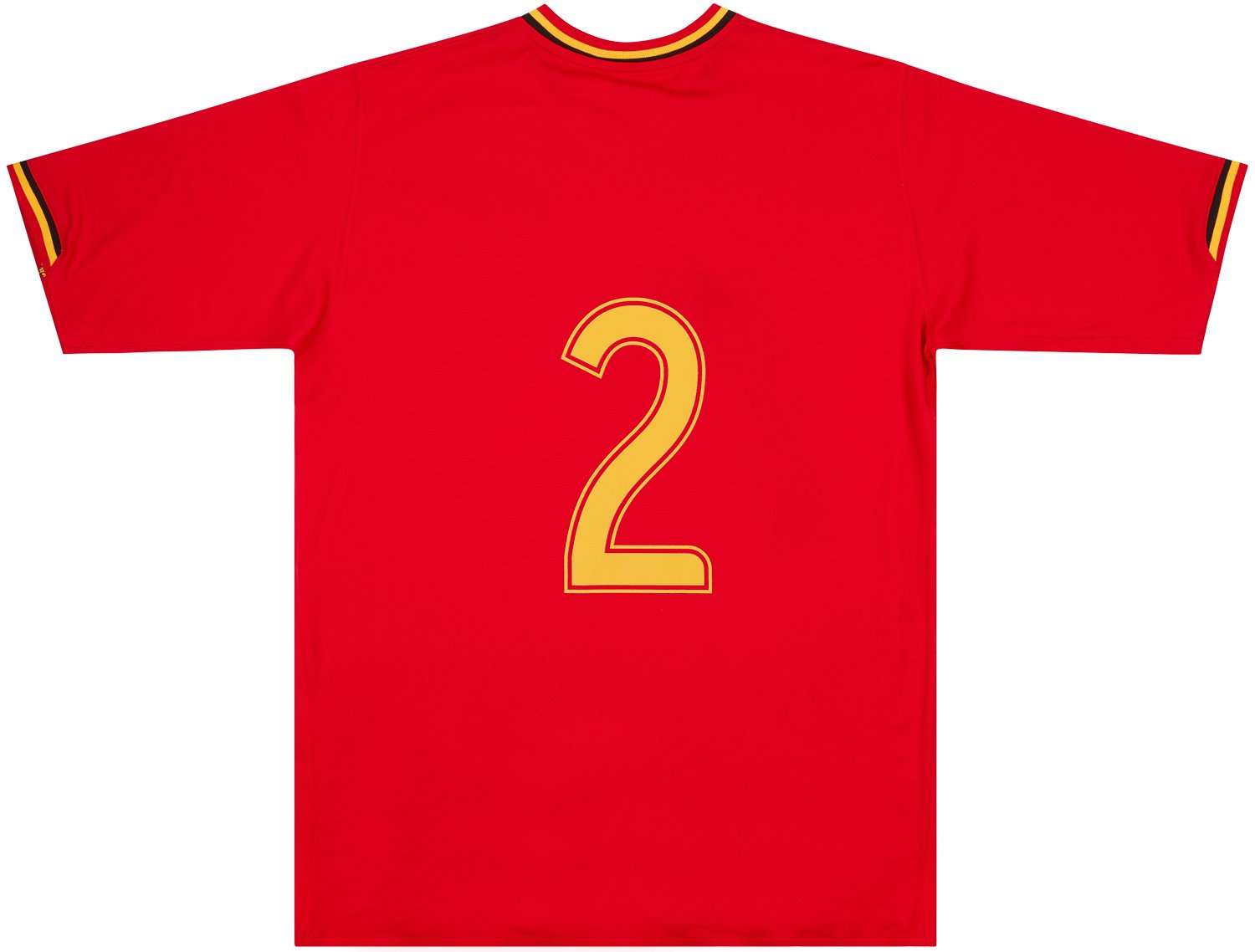 2006-08 Belgium Match Issue Home Shirt #2