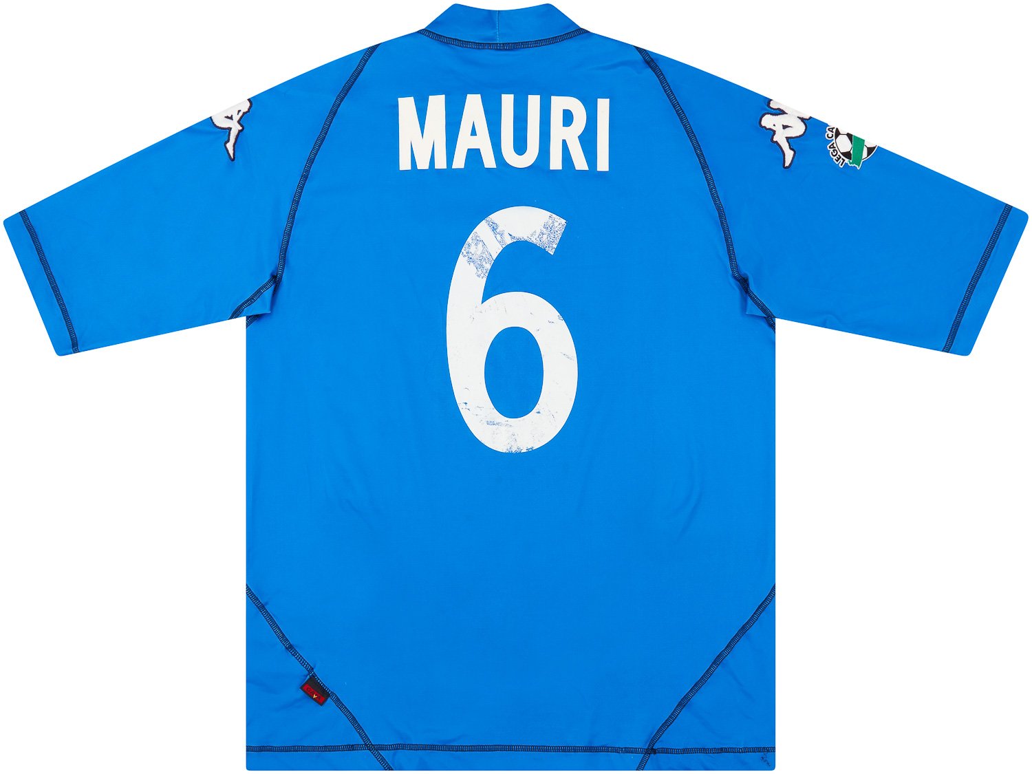 2003-04 Brescia Match Issue Home Shirt Mauri #6