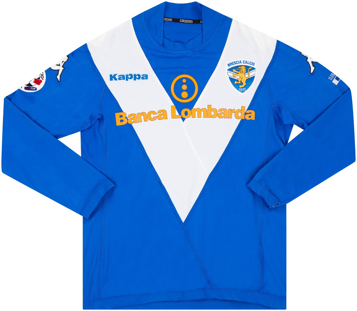 2004-05 Brescia Match Issue Home L/S Shirt Dallamano #23 (v Livorno)