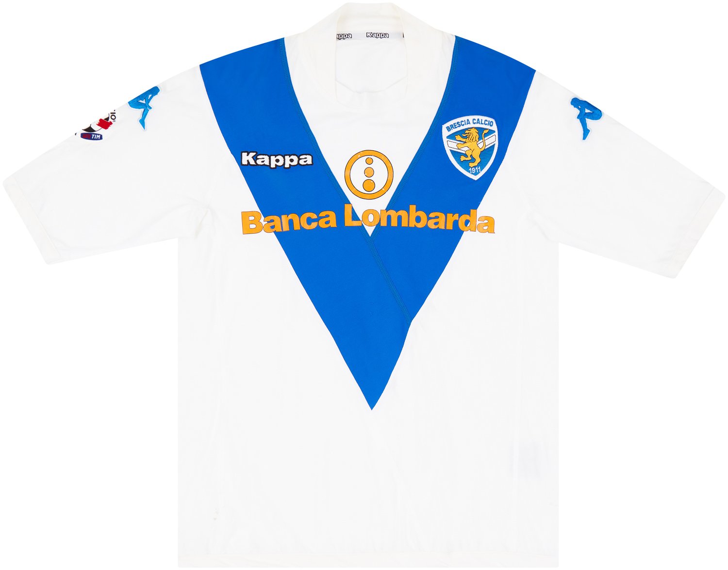 2004-05 Brescia Match Issue Away Shirt Milanetto #7