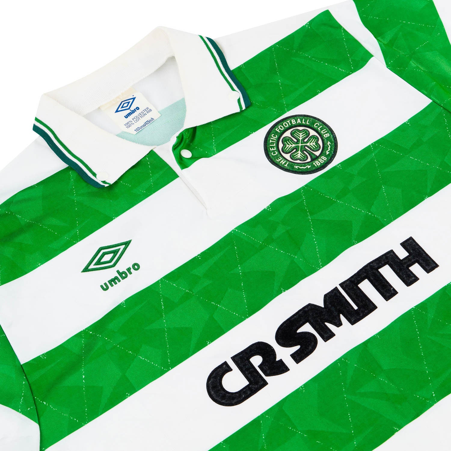 1989-91 Celtic Home Shirt - 6/10 - (L)