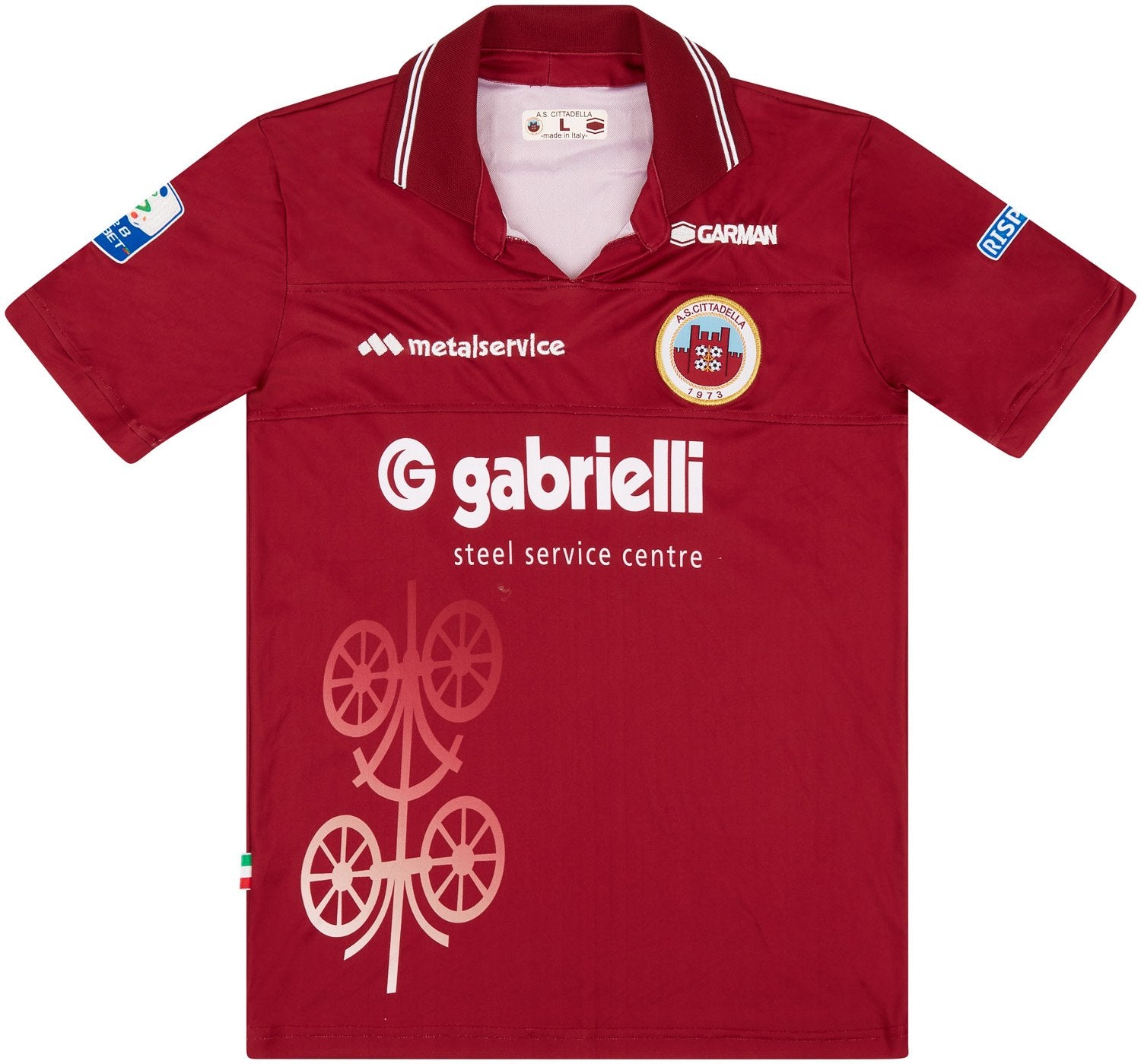 2013-14 Cittadella Match Issue Home Shirt Dumitru #14