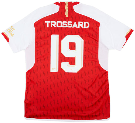 2023-24 Arsenal Home Shirt Trossard #19