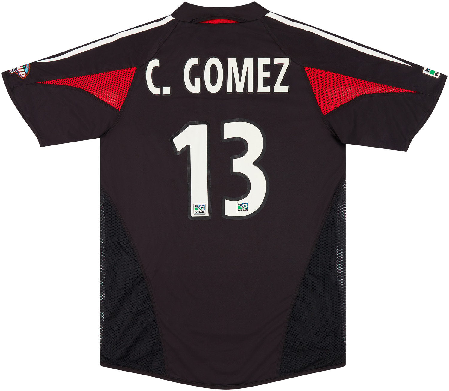 2004 DC United Match Issue Home Shirt C.Gomez #13