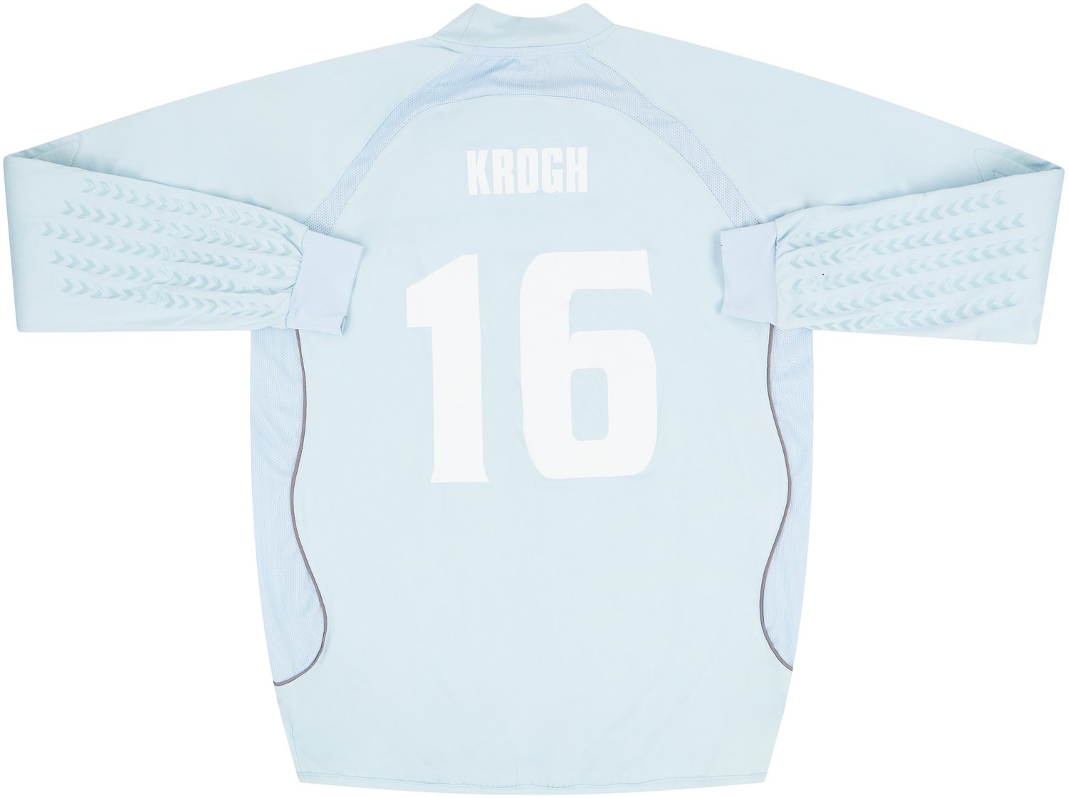 2012 Denmark Match Issue 20 ars GK Home Shirt Krogh #16 (v Germany)