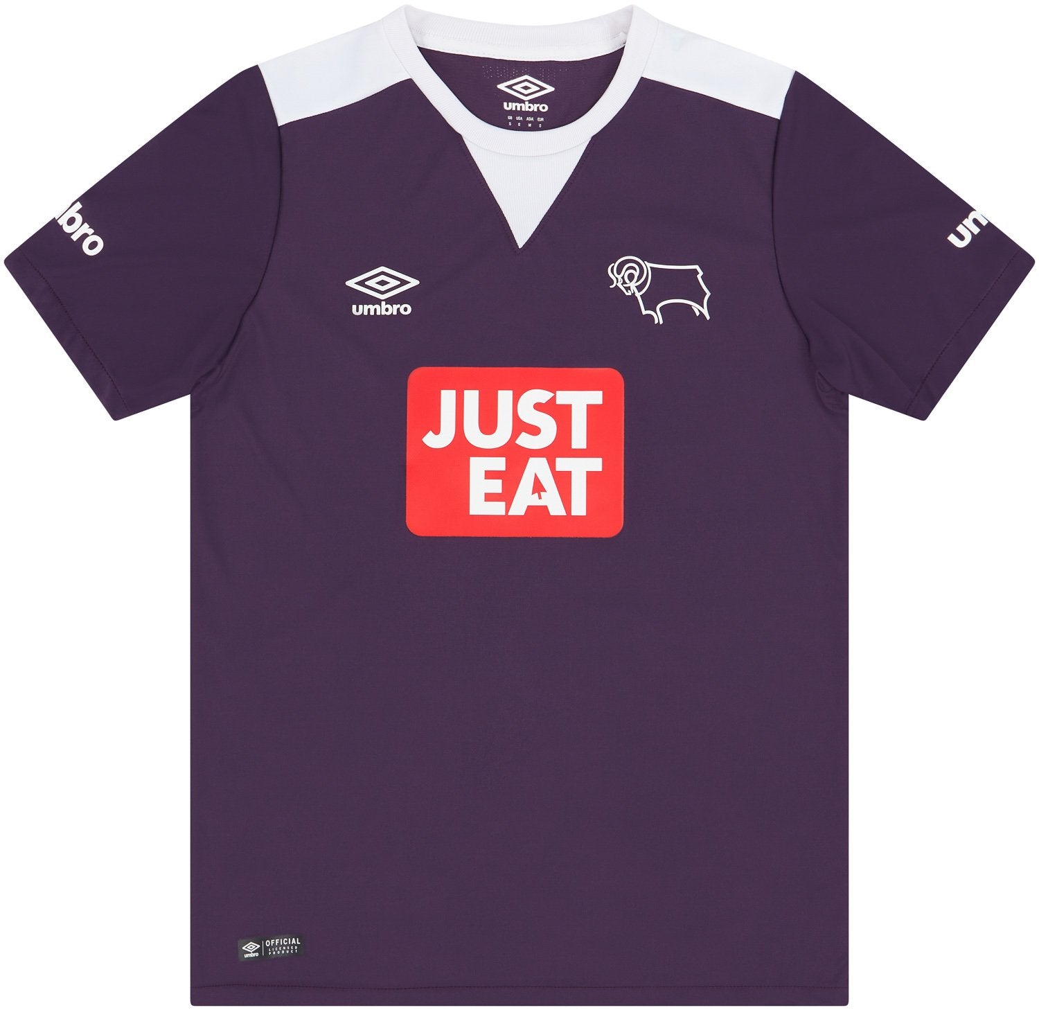 2015-16 Derby County Away Shirt - 8/10 - (S)