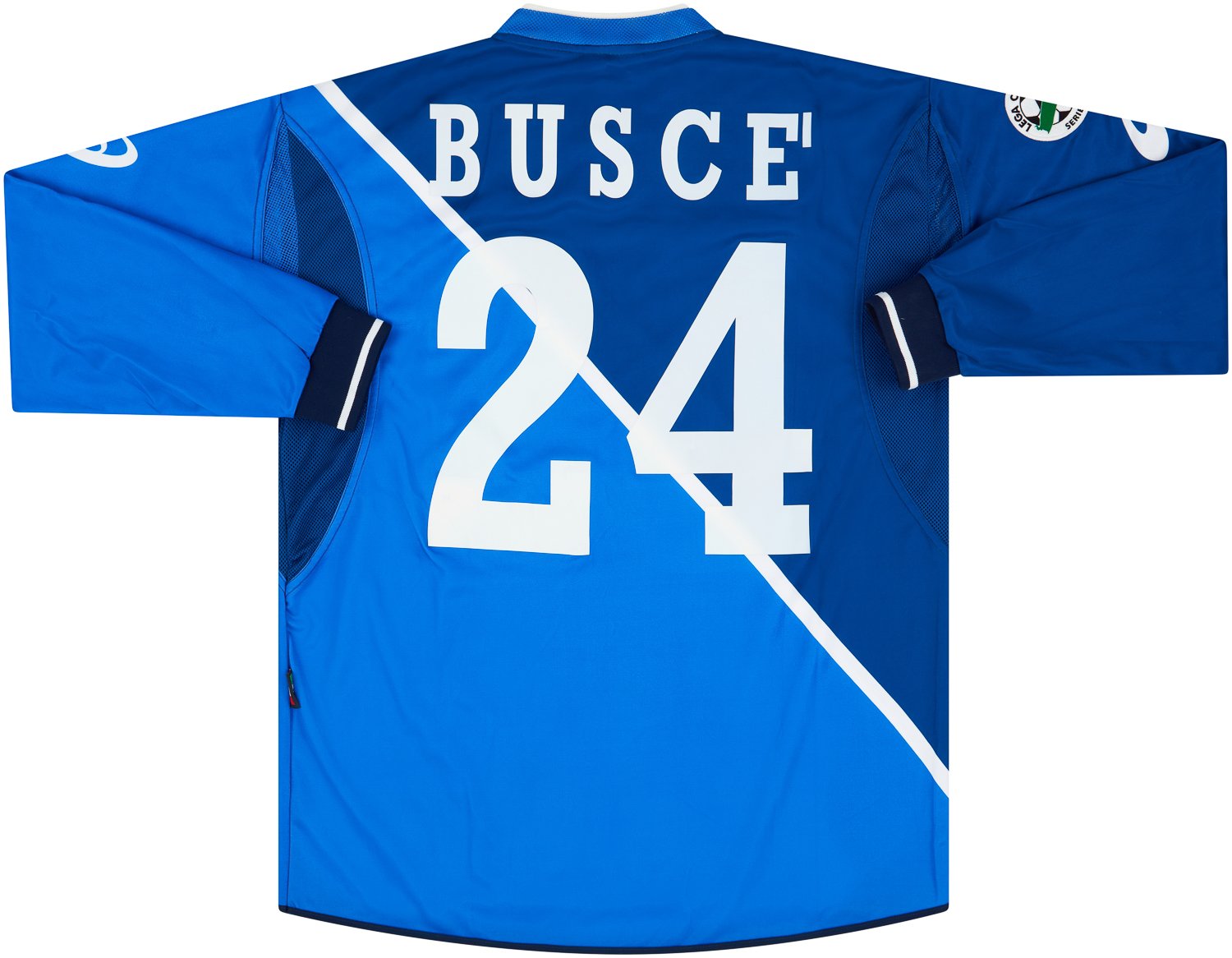 2004-05 Empoli Match Issue Home L/S Shirt Busce #24