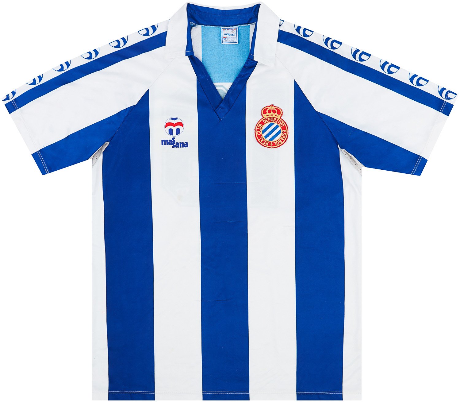 1984-89 Espanyol Match Issue Home Shirt #16