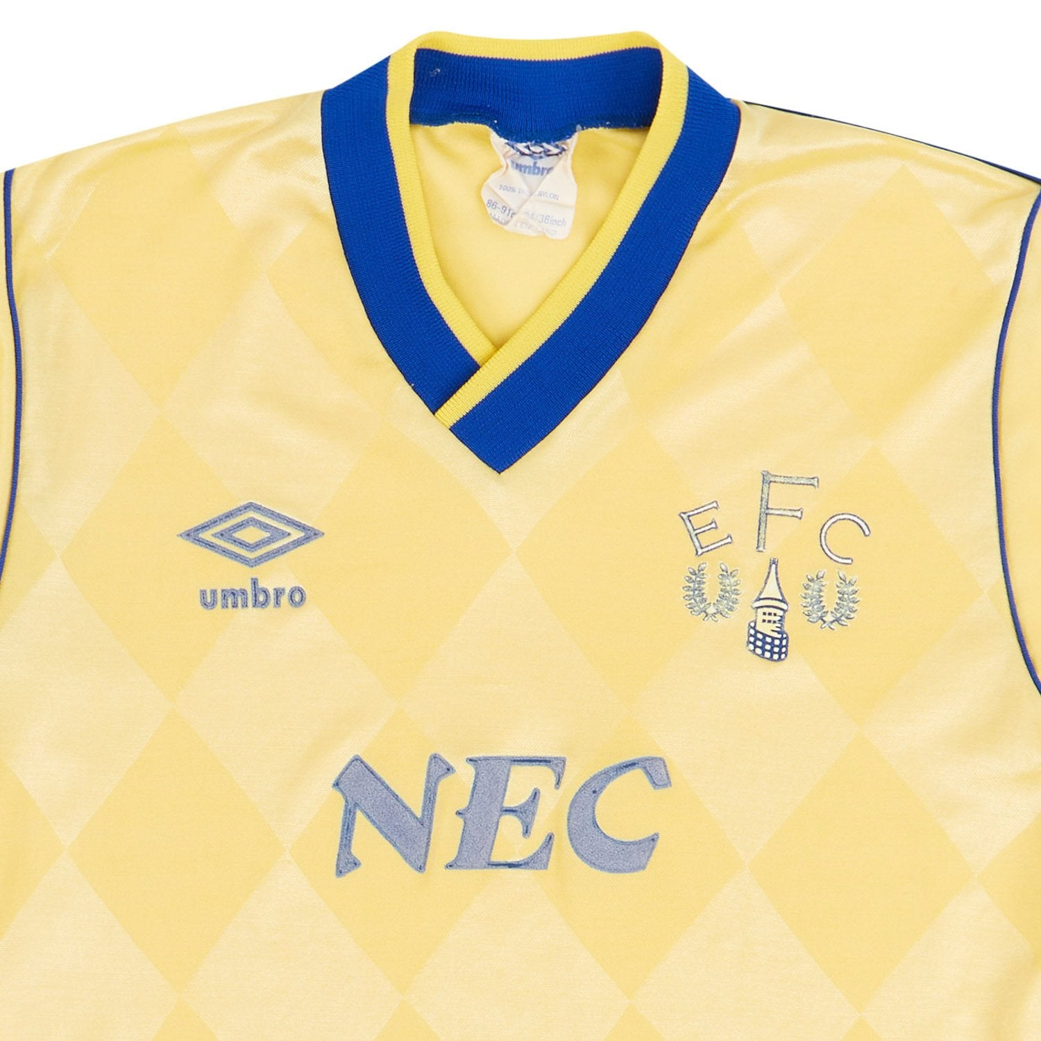 1986-88 Everton Away Shirt - 5/10 - (S)