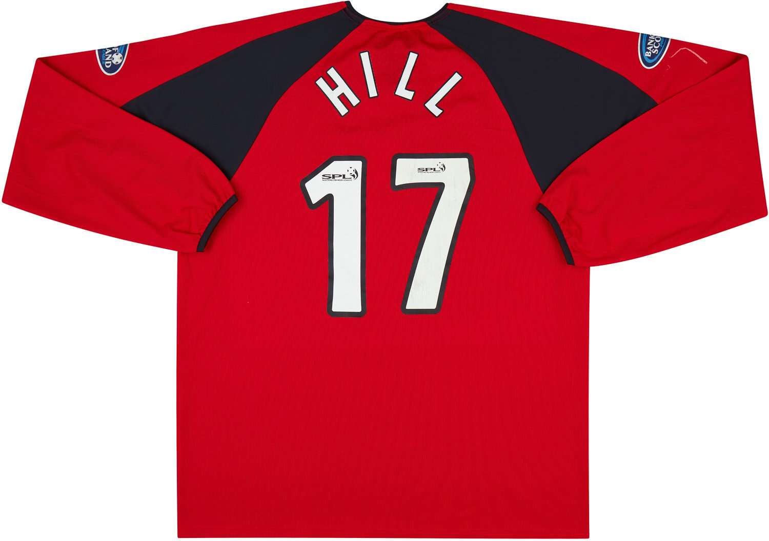 2005-06 Falkirk Match Issue GK Shirt Hill #17