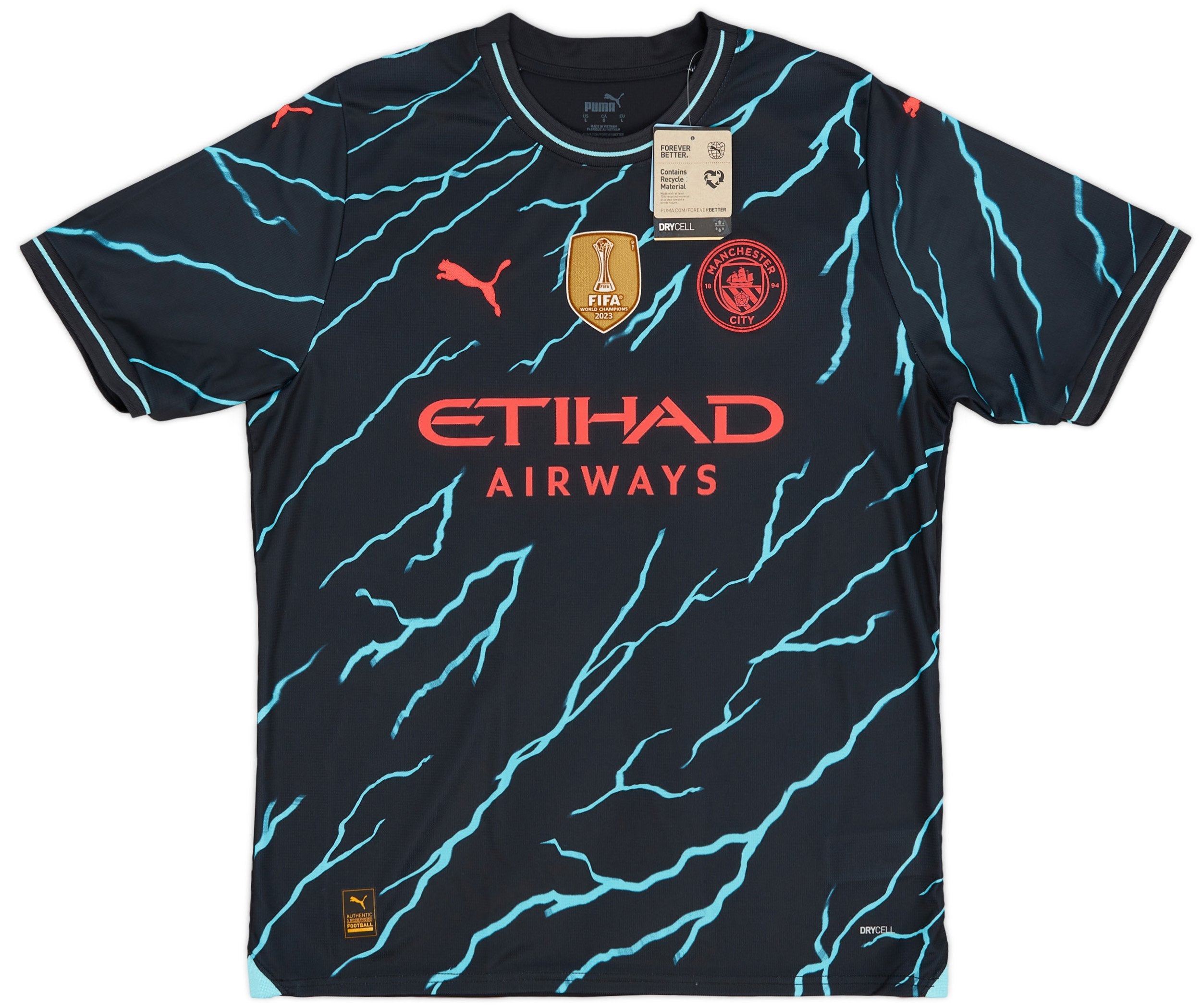 2023-24 Manchester City Third Shirt - MyBallerBox